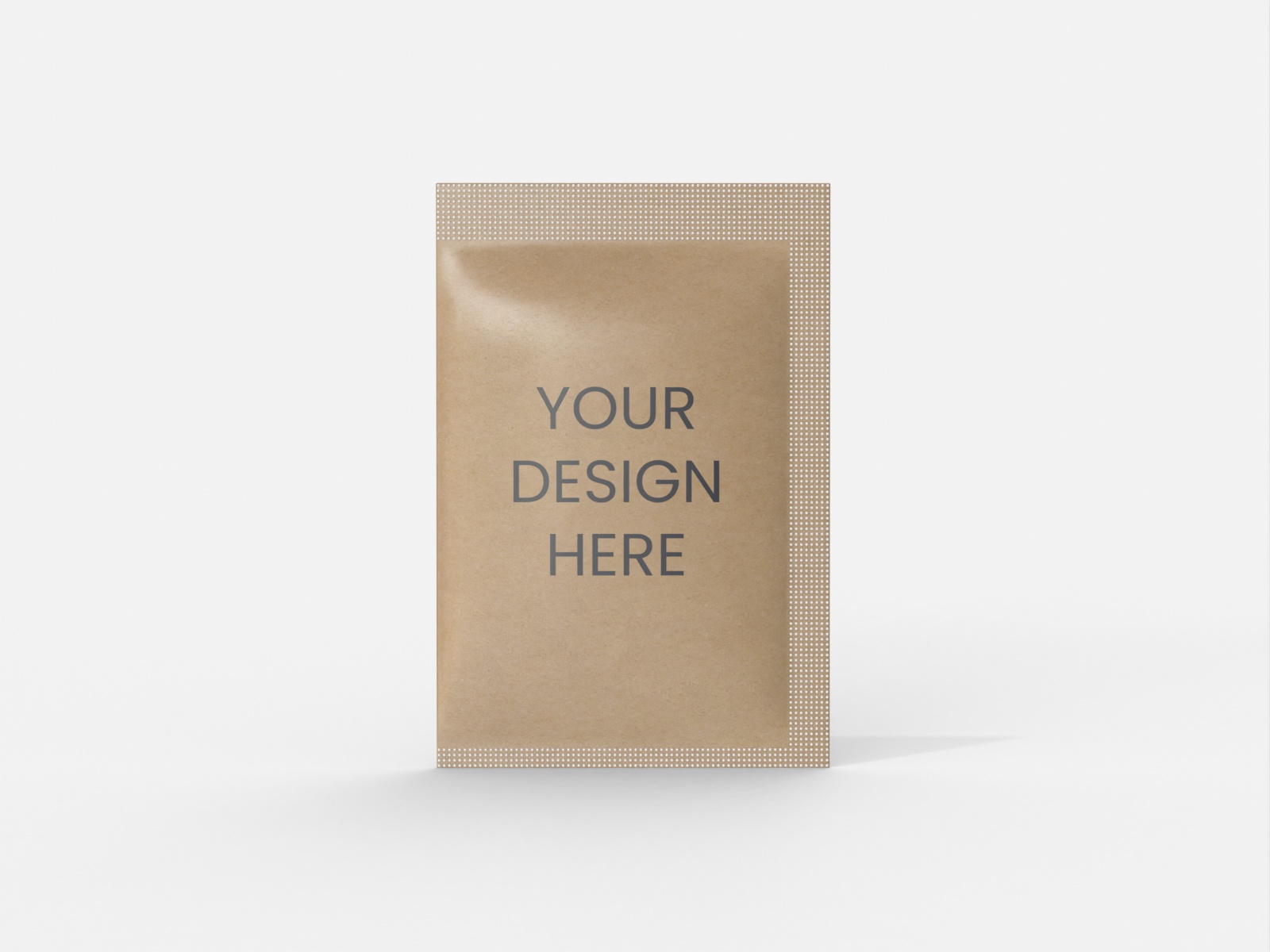 Sachet packaging — Glossy plastic