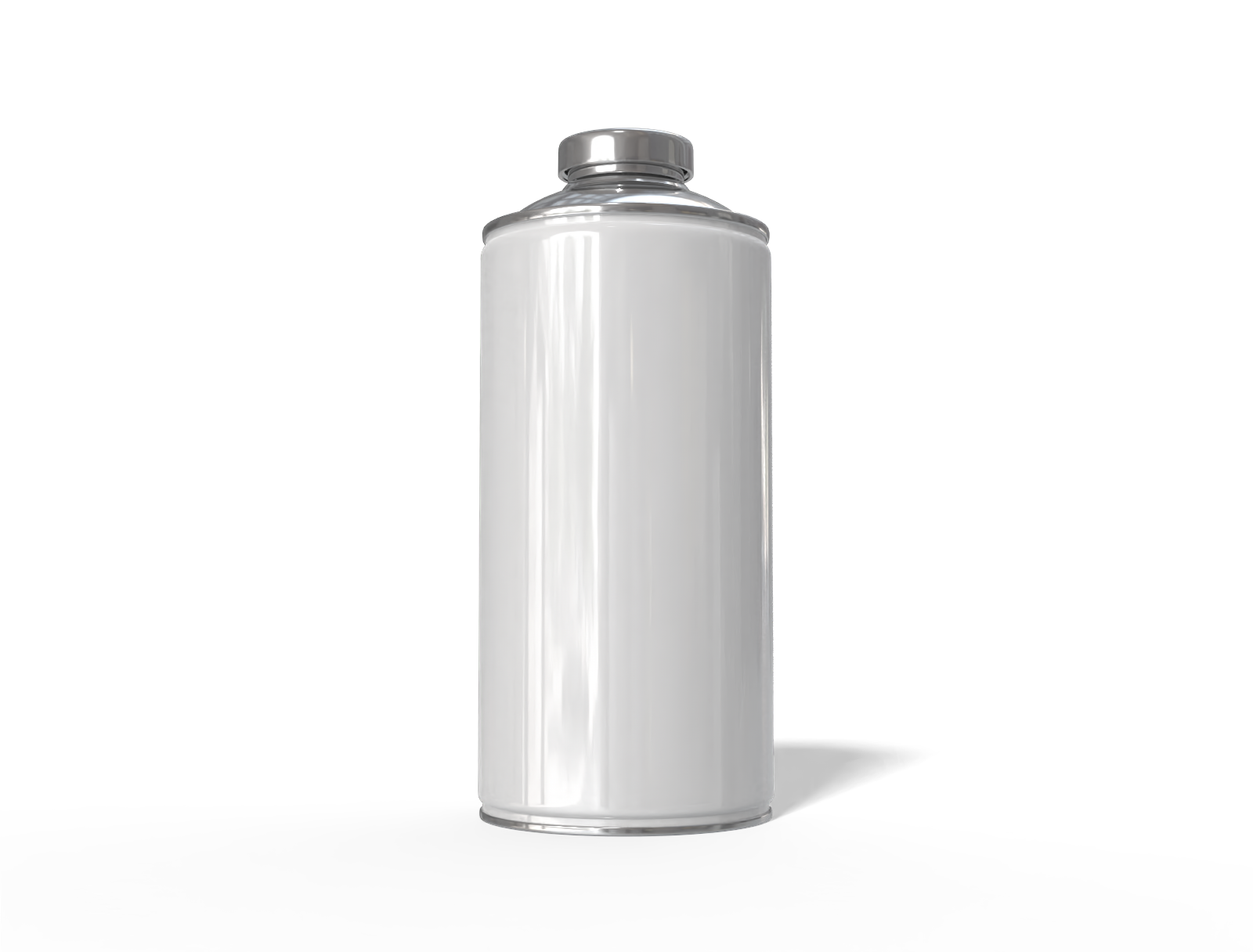 Beer bottle tin bottle — Glossy metal