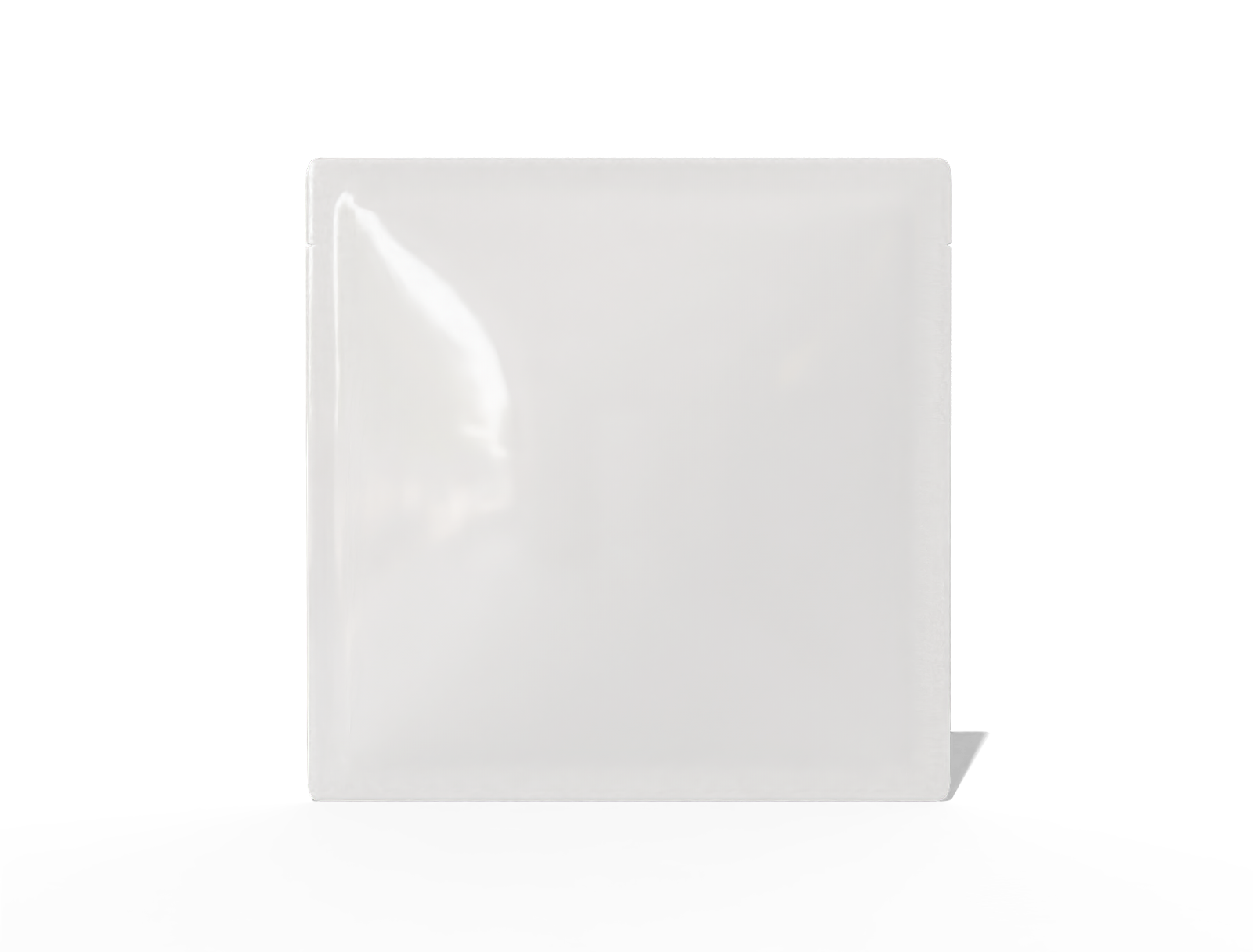 Sachet packaging — Glossy plastic