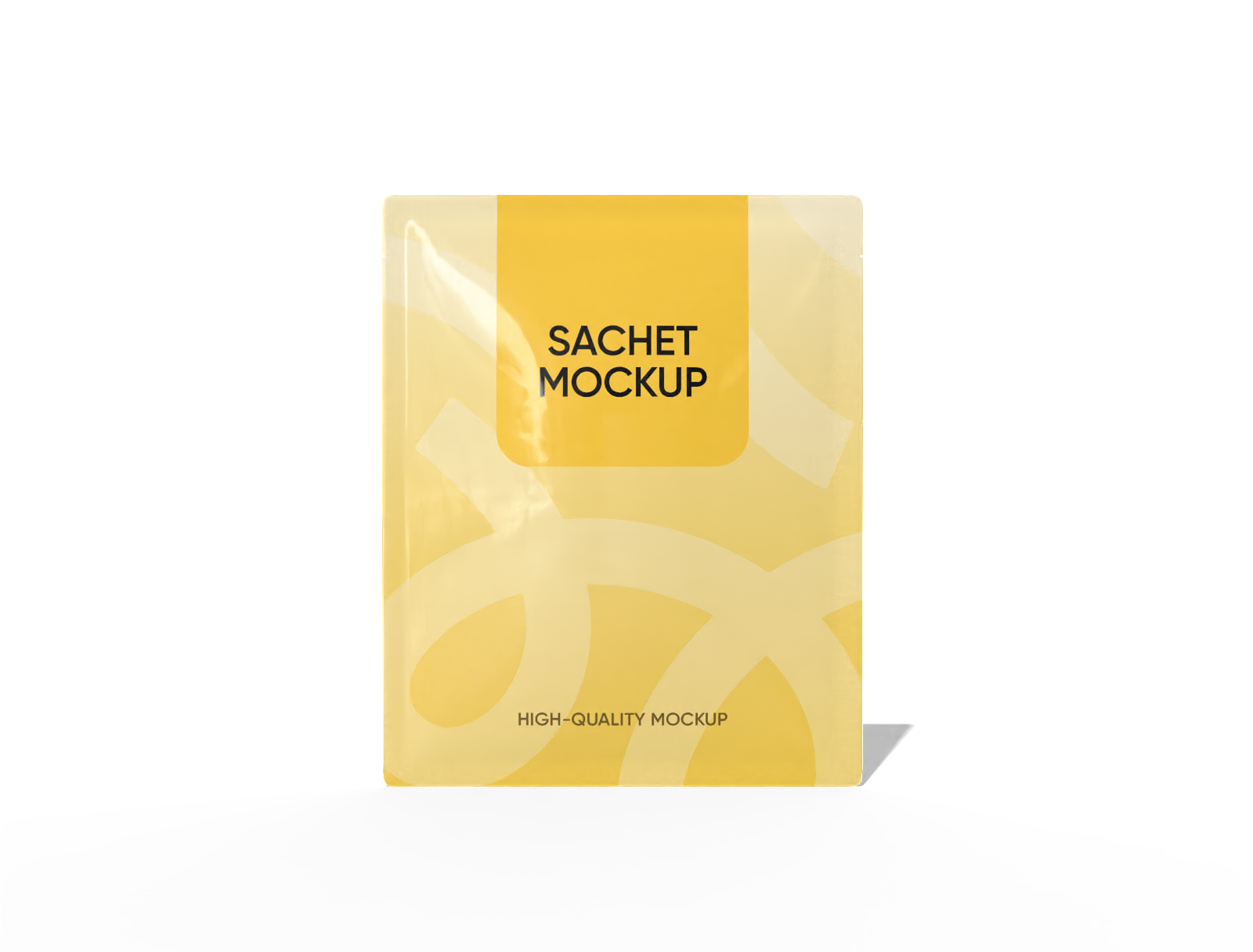 Sachet packaging — Glossy plastic
