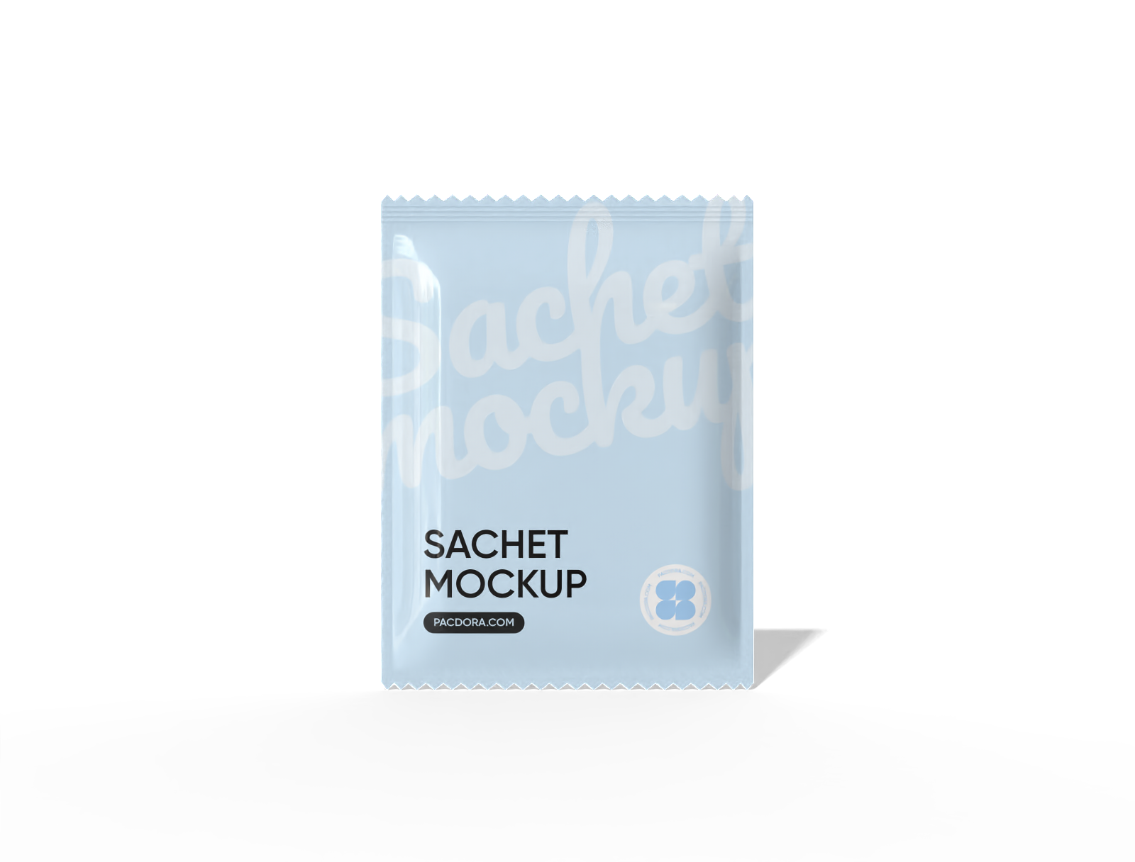 Sachet packaging — Glossy plastic