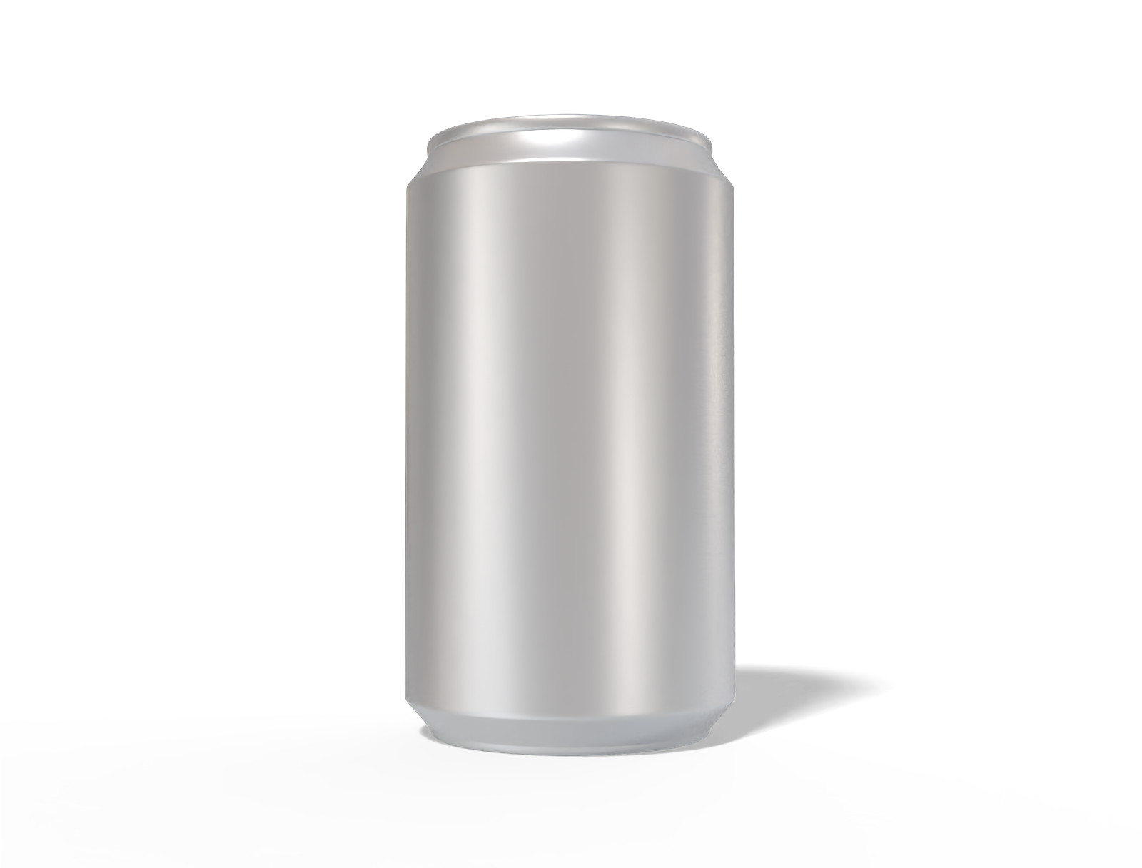 330 ml juice can — Matte metal