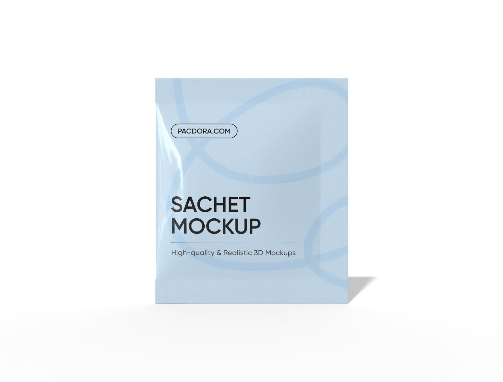 Sachet packaging — Glossy plastic