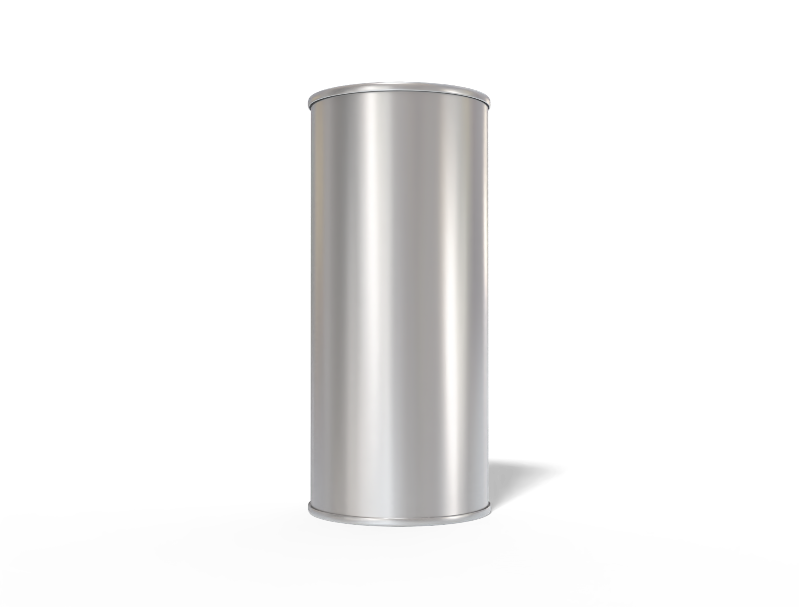 1000 ml beer can — Matte metal