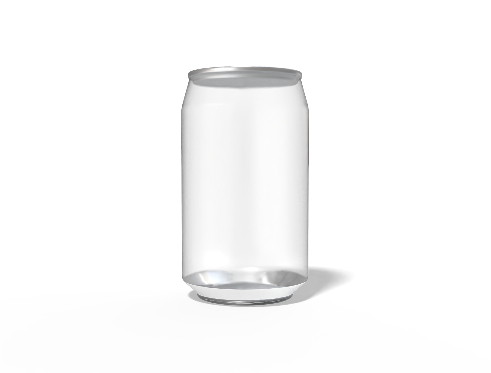 330 ml beer can — Matte glass
