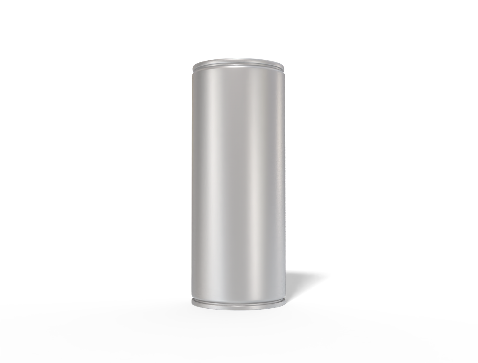 250 ml juice can — Matte metal