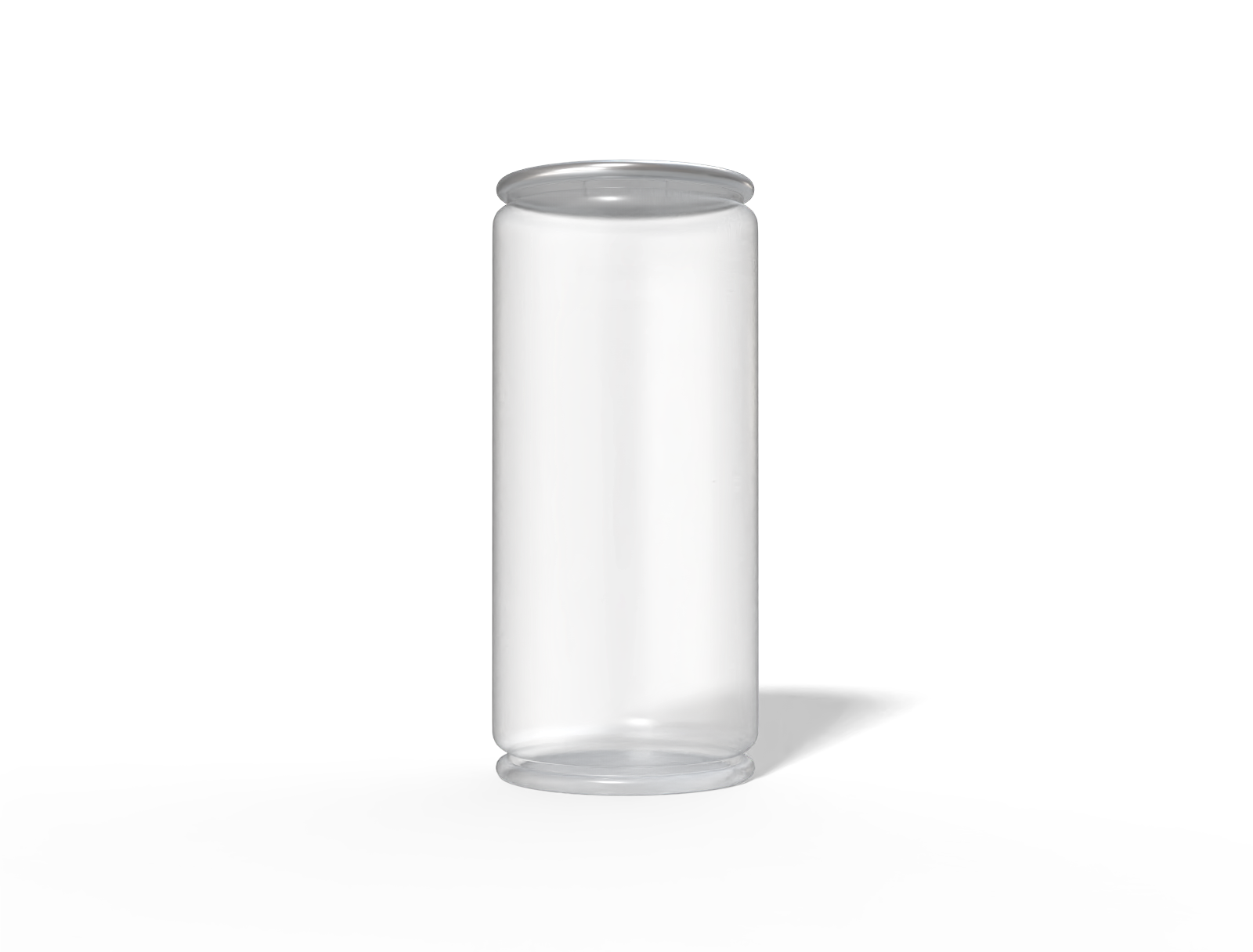 1000 ml aluminum beer can — Matte glass