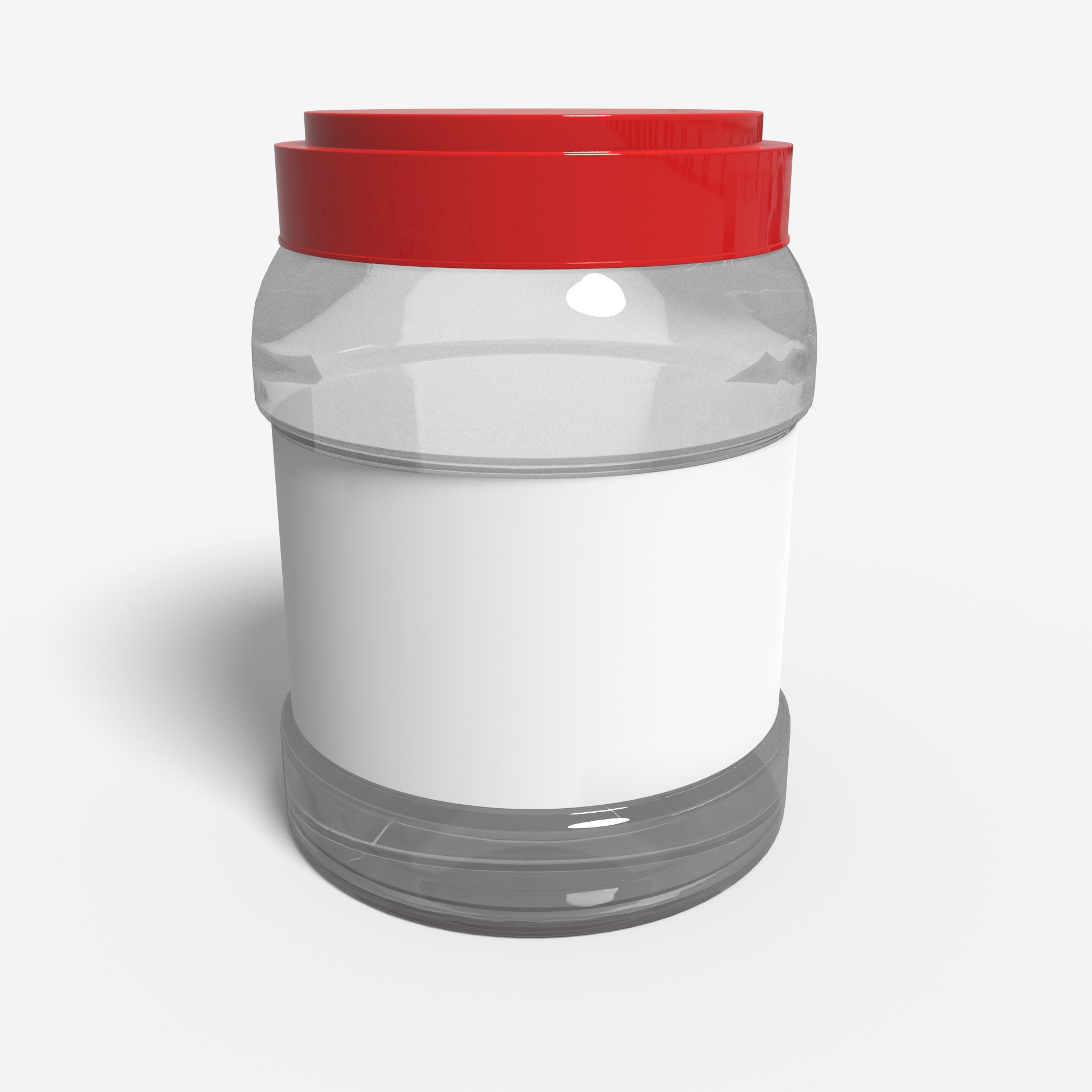 Bottles plastic cans cylindrical cans — Matte plastic