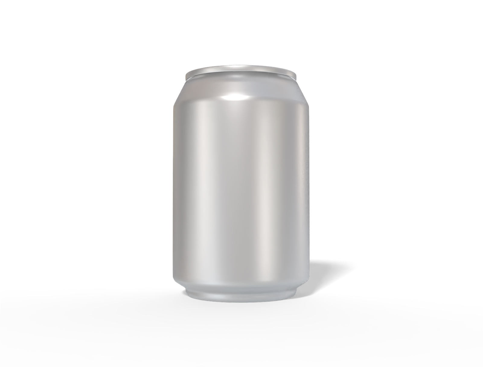330 ml juice can — Matte metal