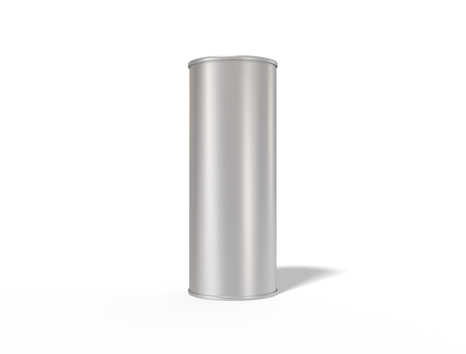 500 ml slim energy drink can — Matte metal