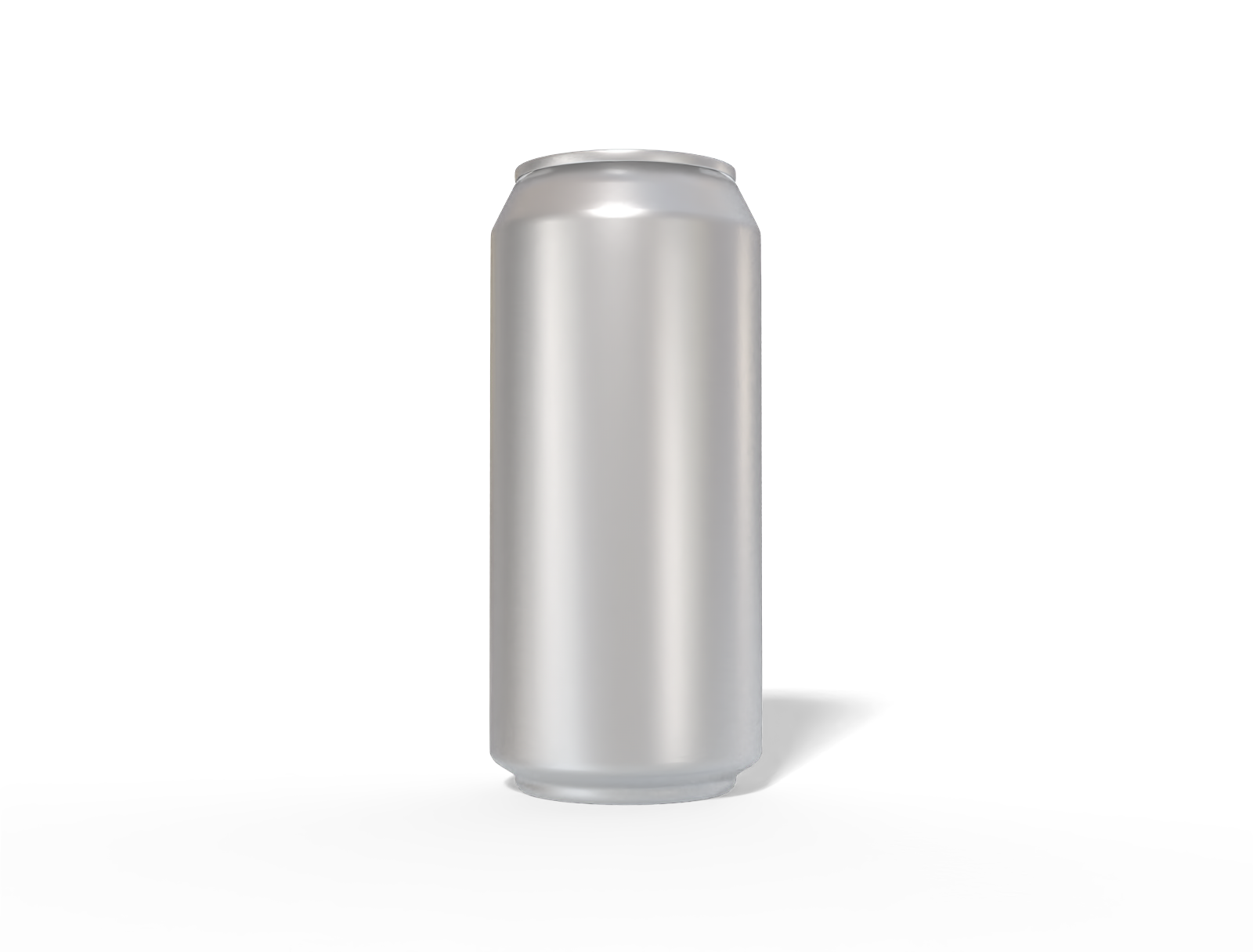 440 ml juice can — Matte metal