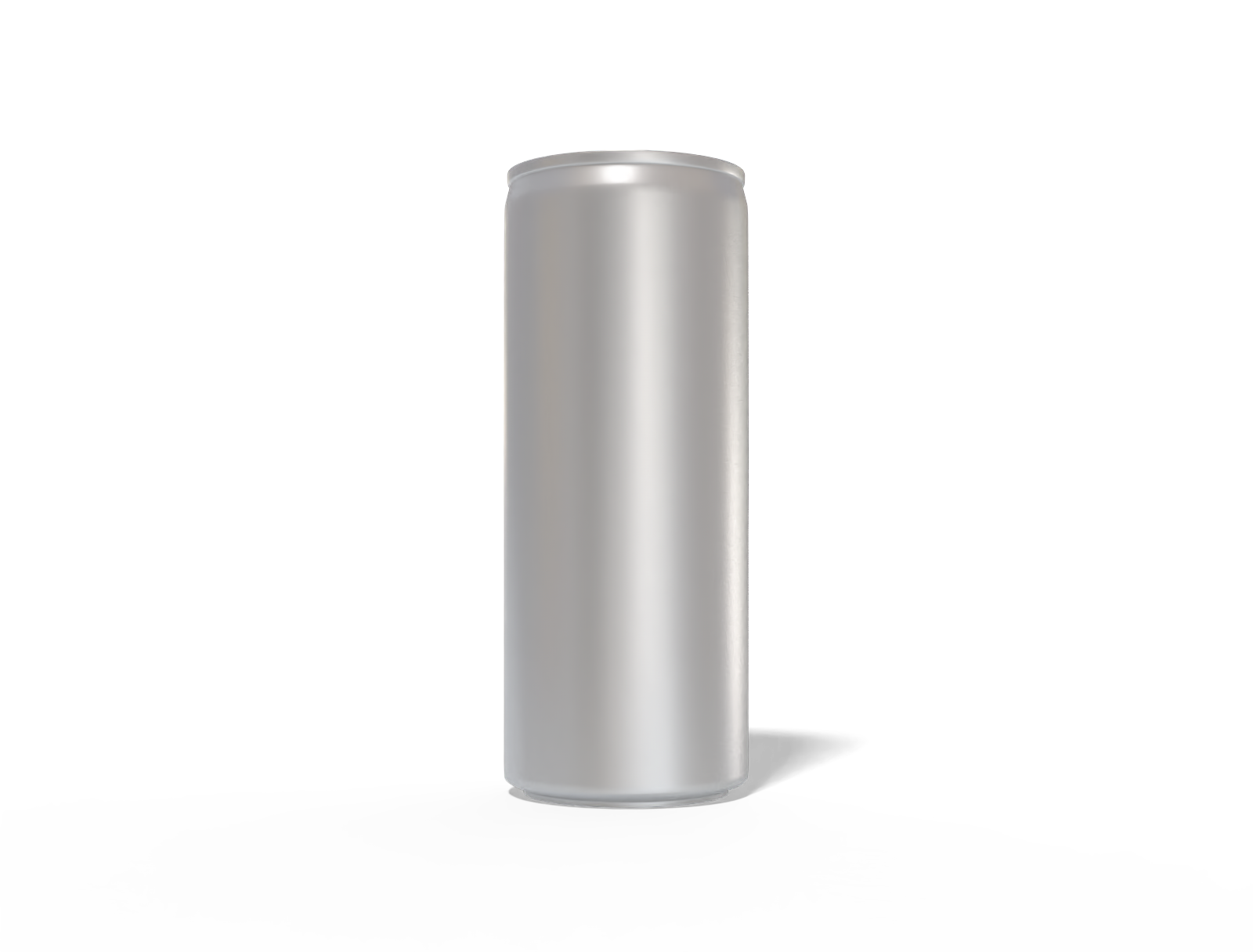 250 ml standard juice can — Matte metal