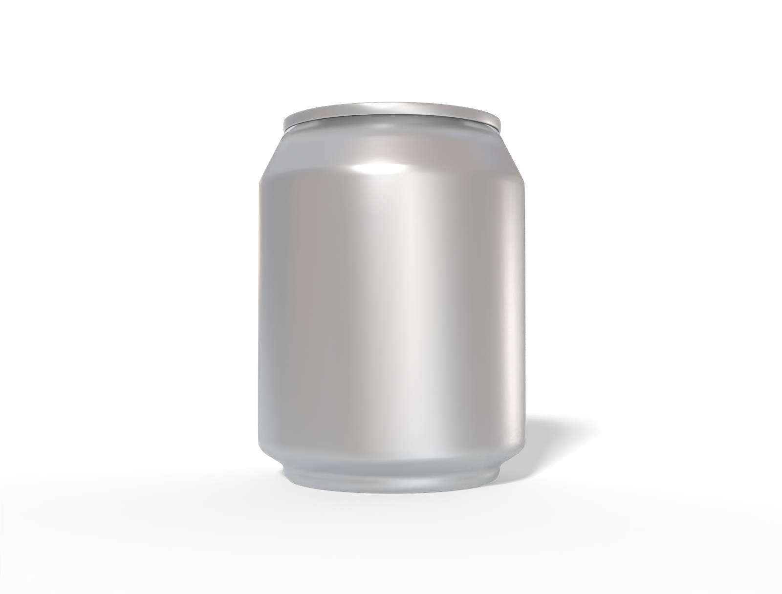 8 oz 237 ml energy drink can — Matte metal