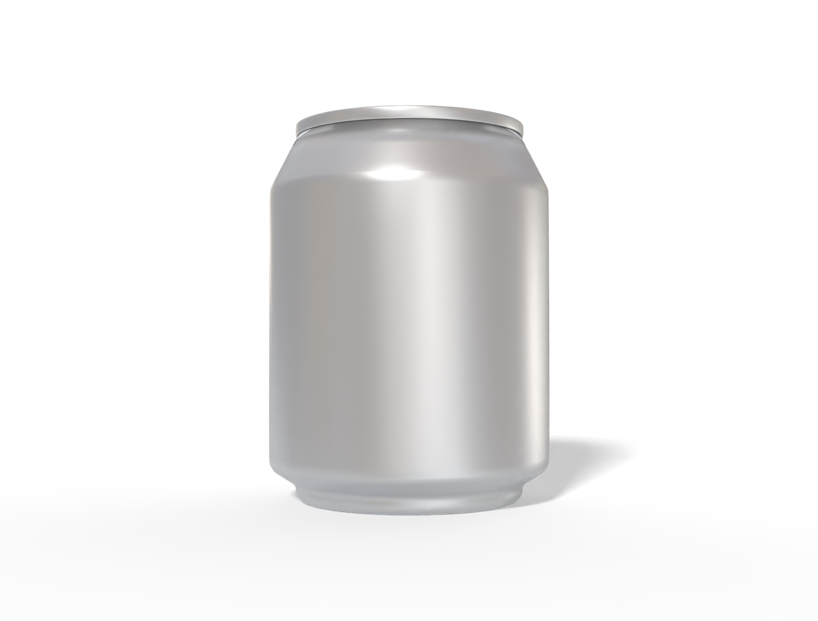 8 oz 237 ml juice can — Matte metal