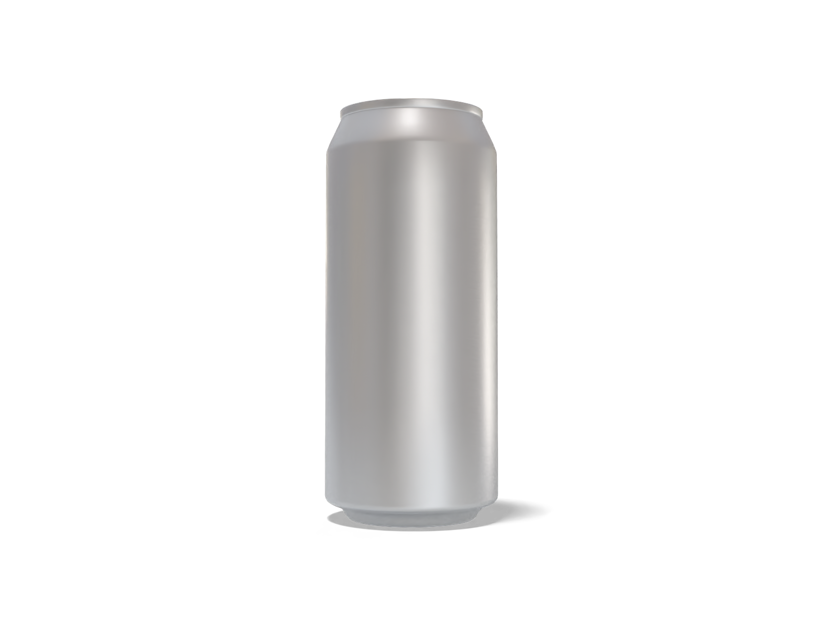 440 ml juice can — Matte metal