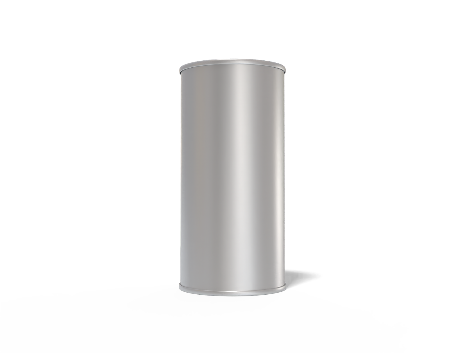 330 ml energy drink can — Matte metal