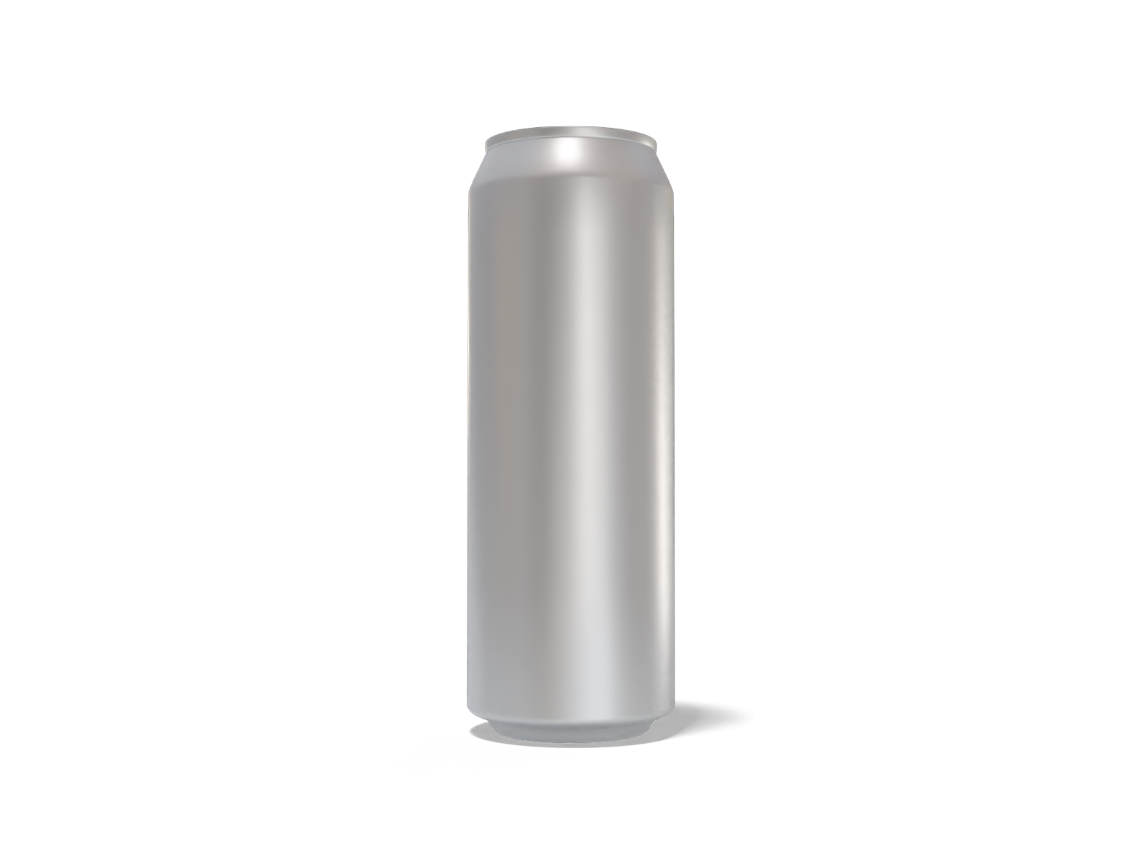 550 ml slim juice can — Matte metal