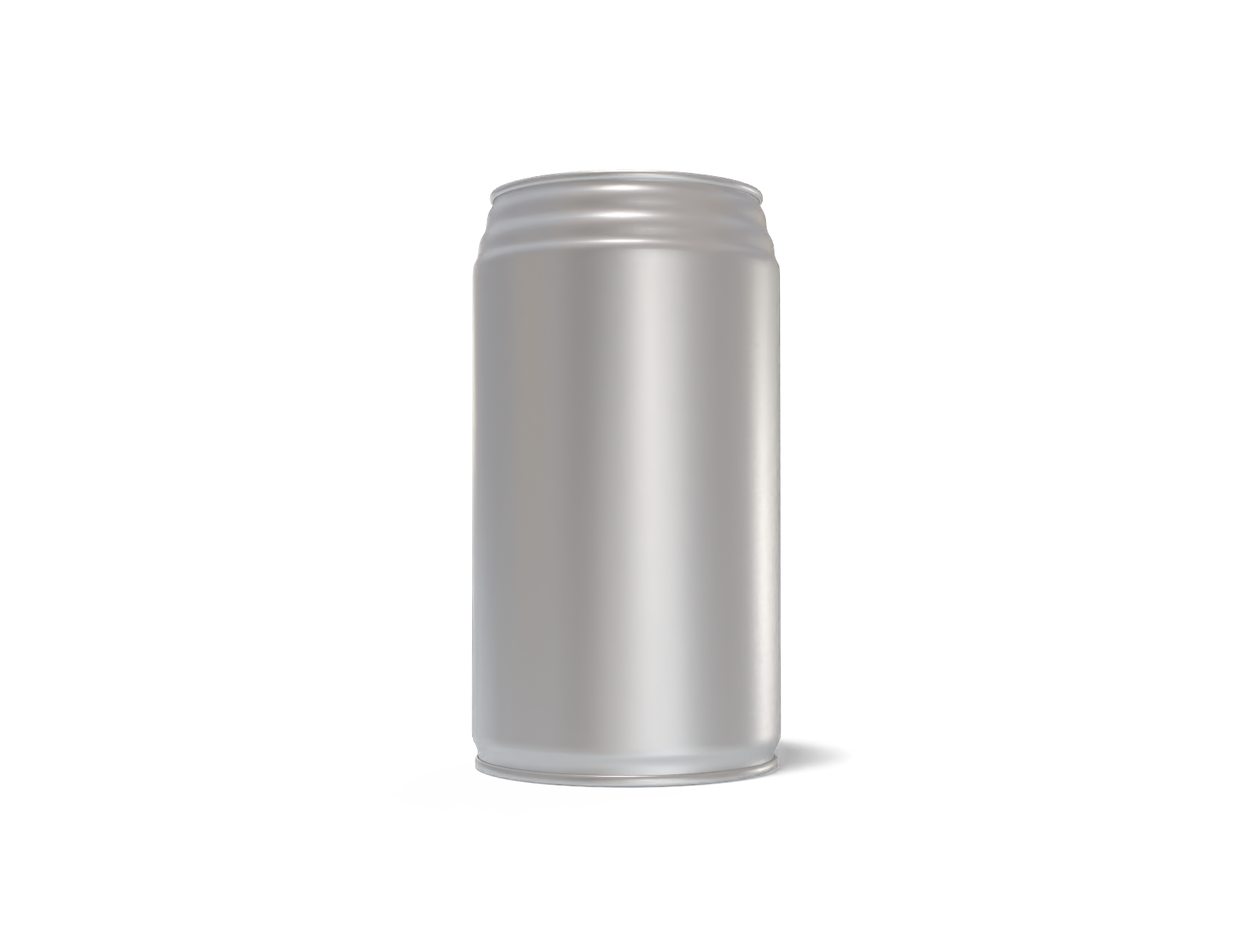 330 ml juice can — Matte metal