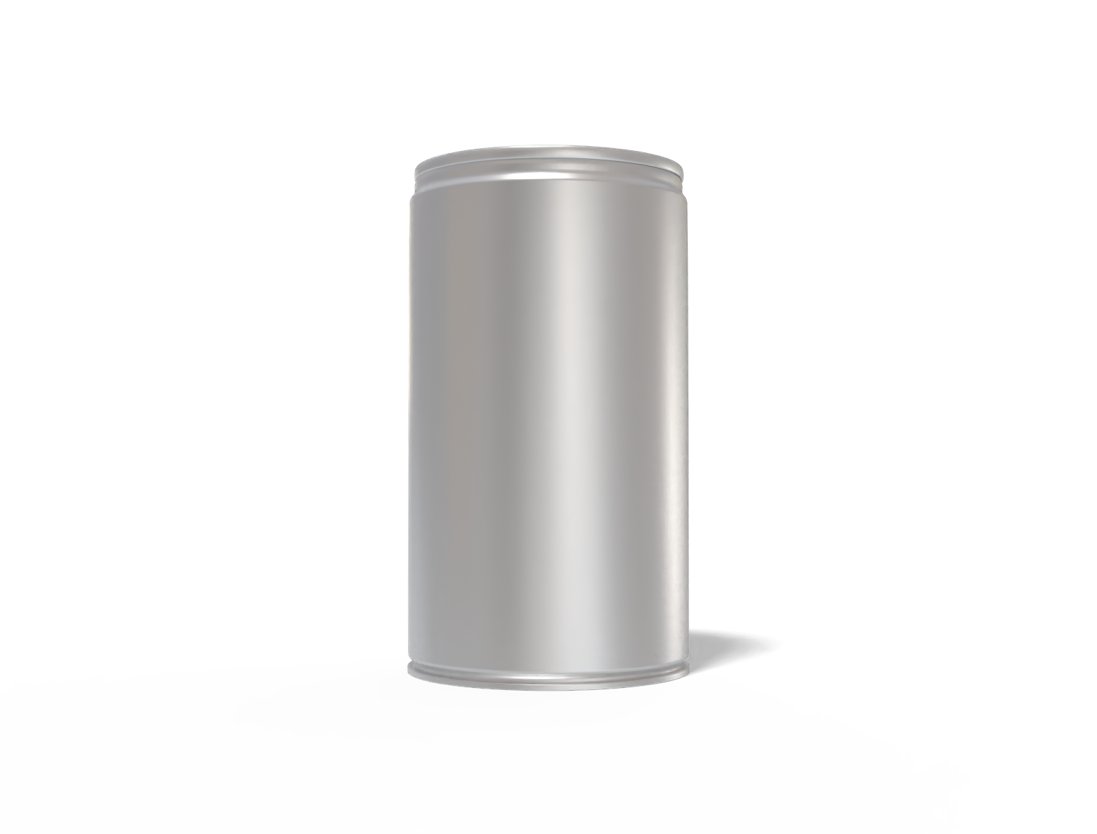 500 ml energy drink can — Matte metal