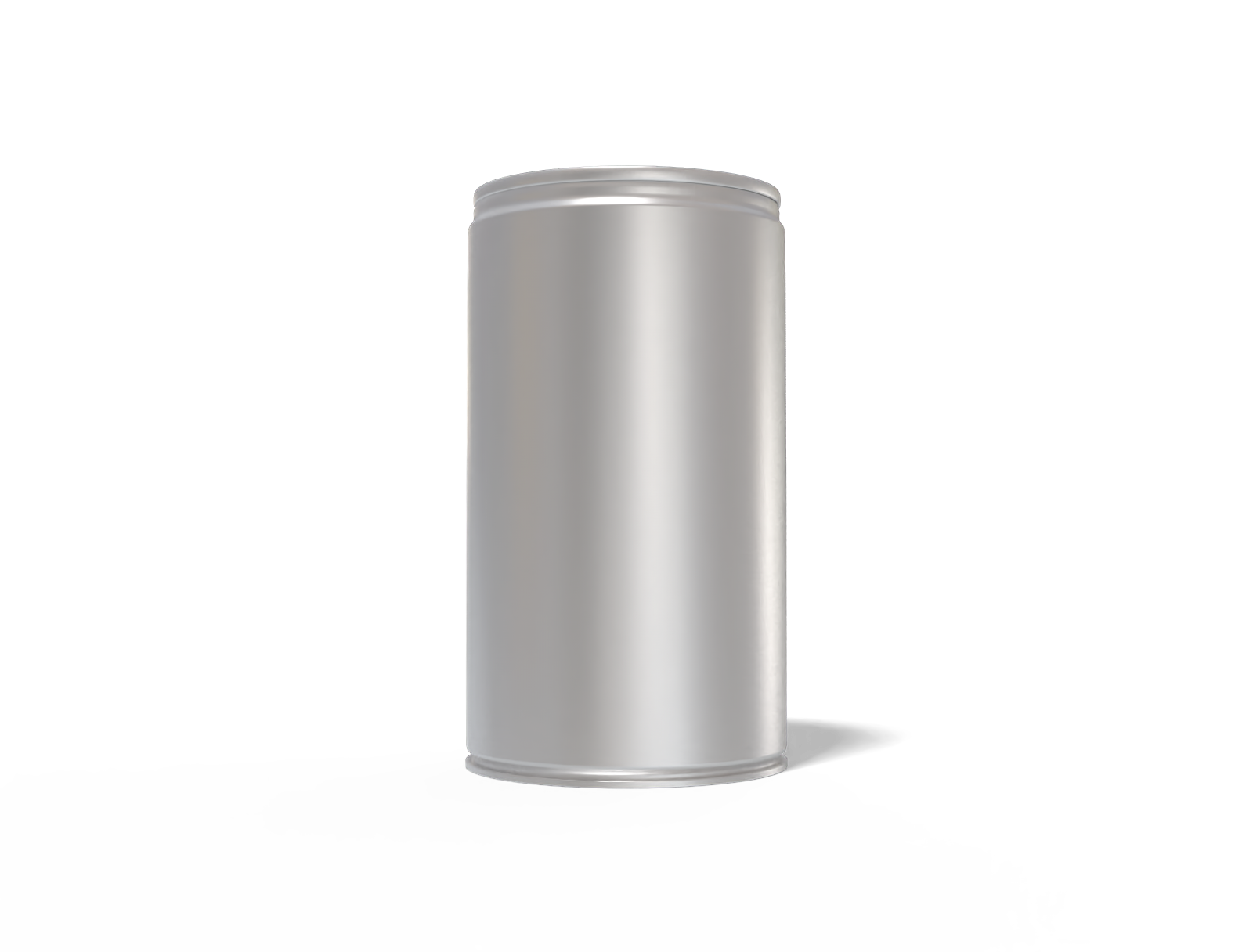 500 ml juice can — Matte metal