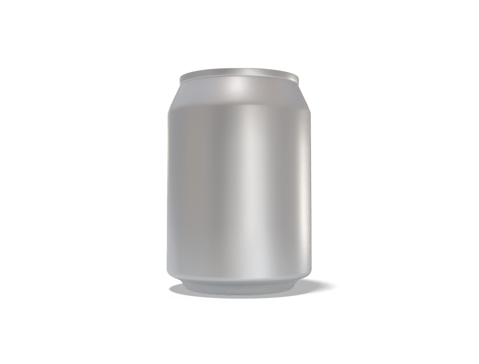 250 ml mini juice can — Matte metal