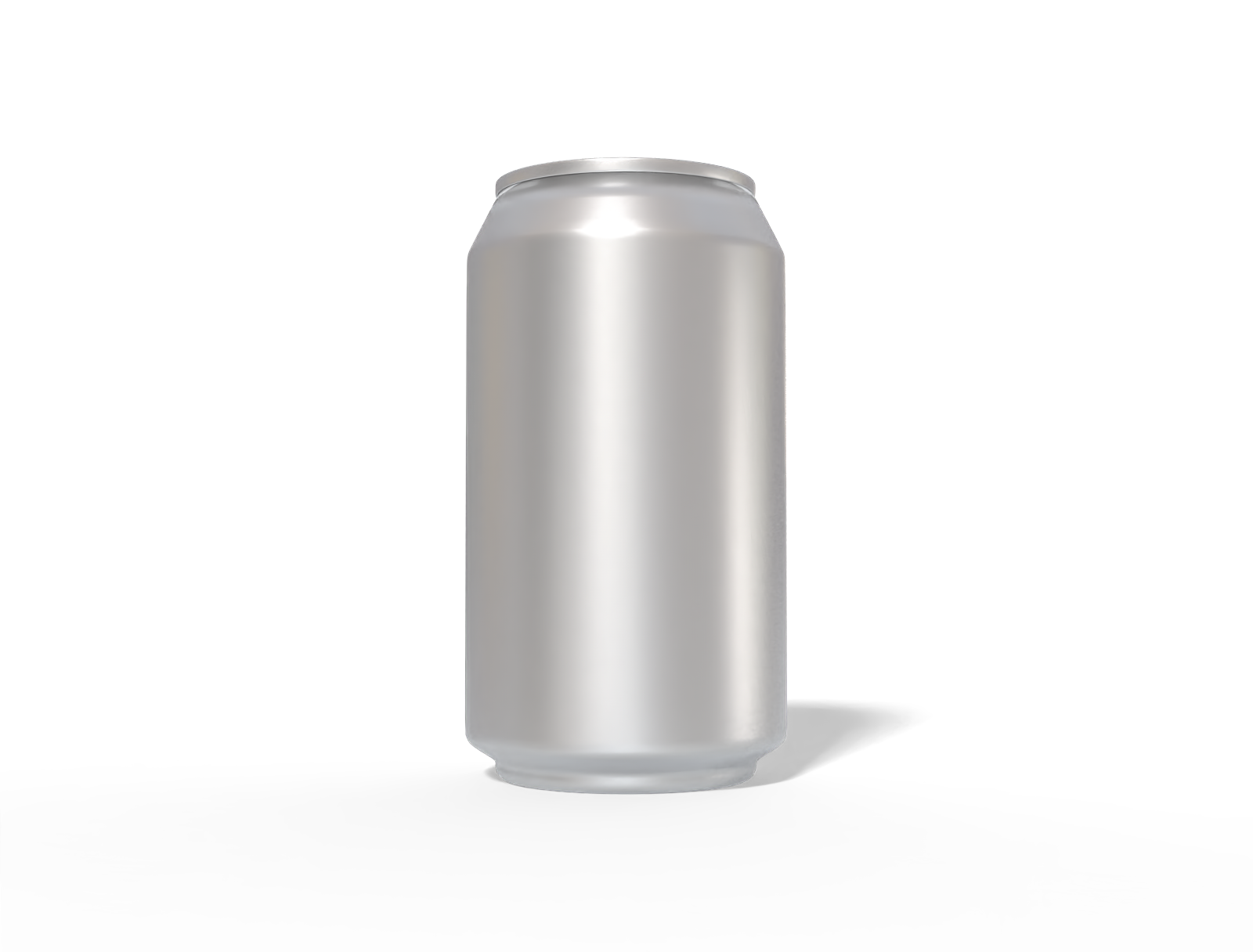 12 oz 355 ml energy drink can — Matte metal