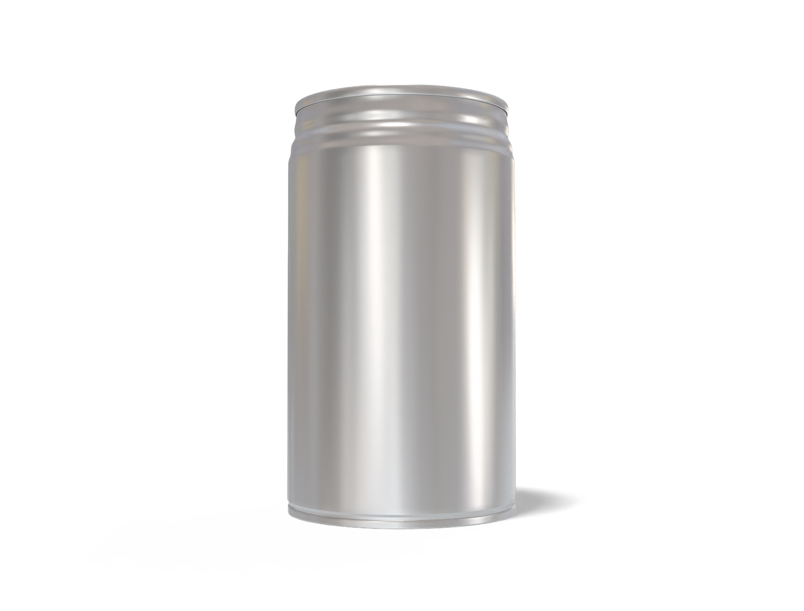 330 ml beer can — Matte metal