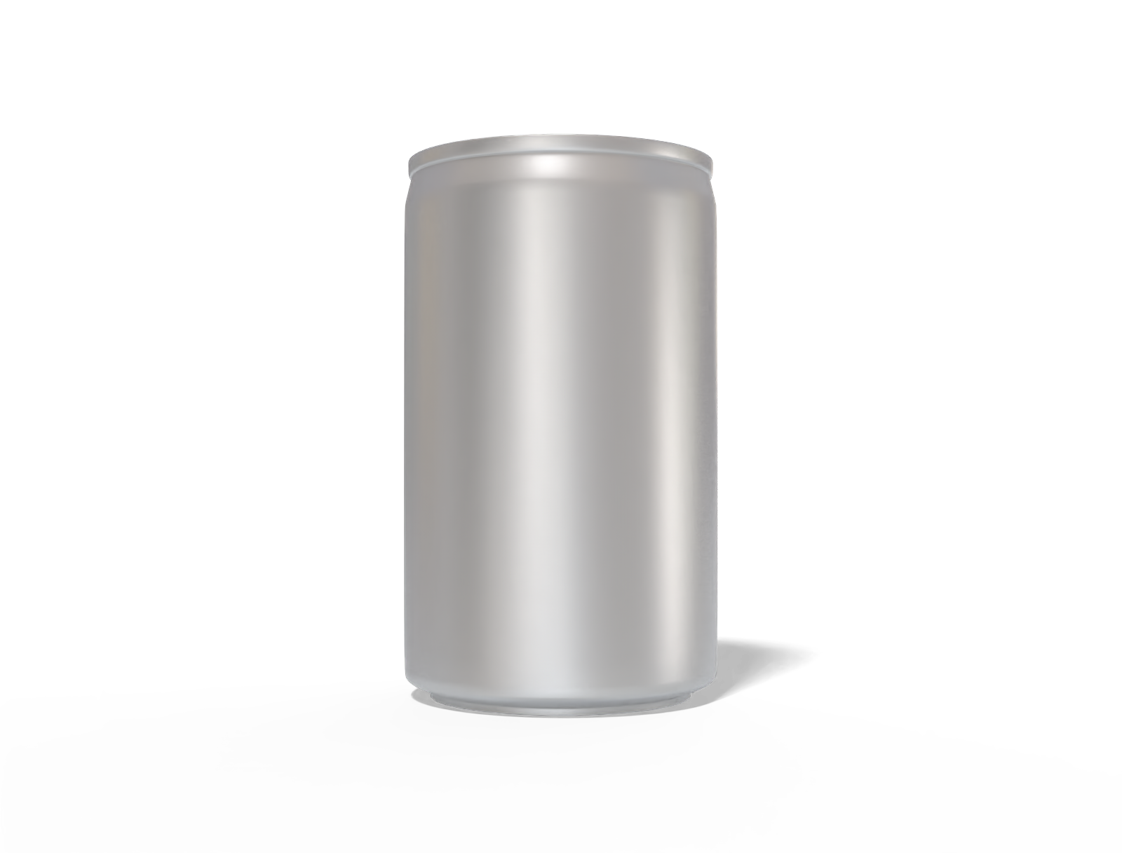 150 ml energy drink can — Matte metal