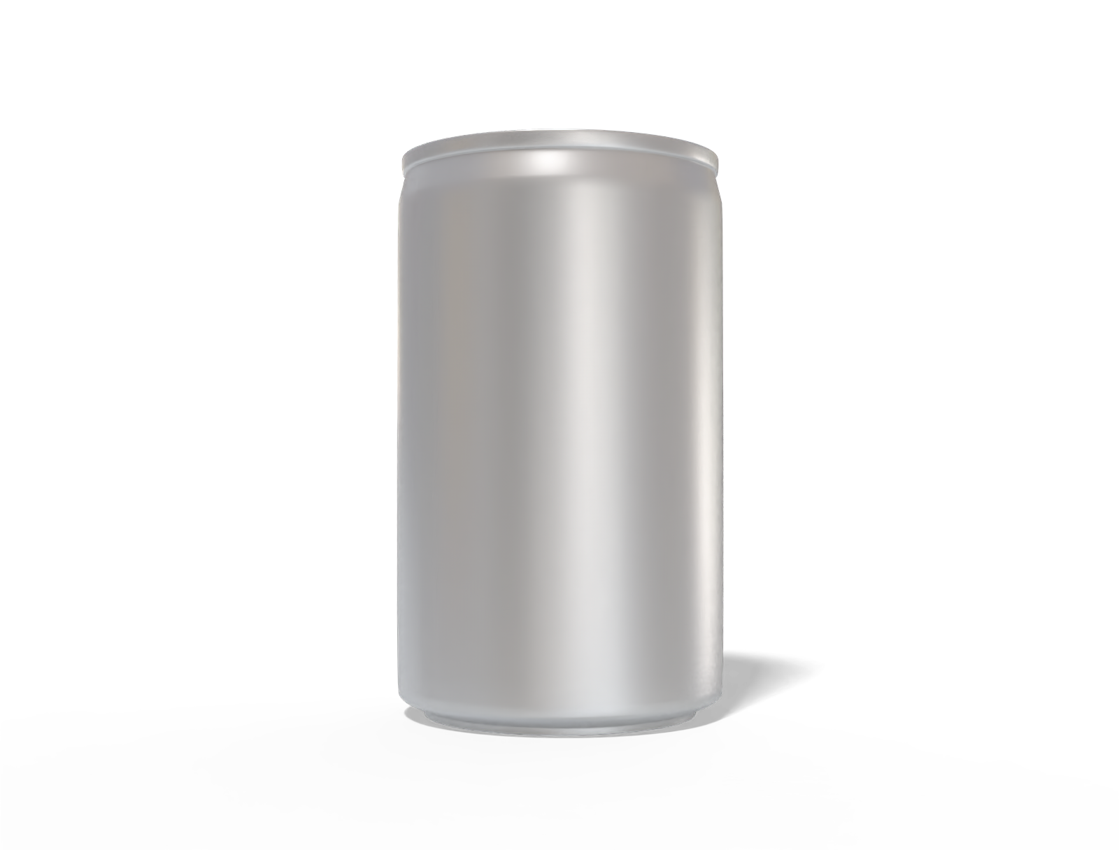 150 ml juice can — Matte metal