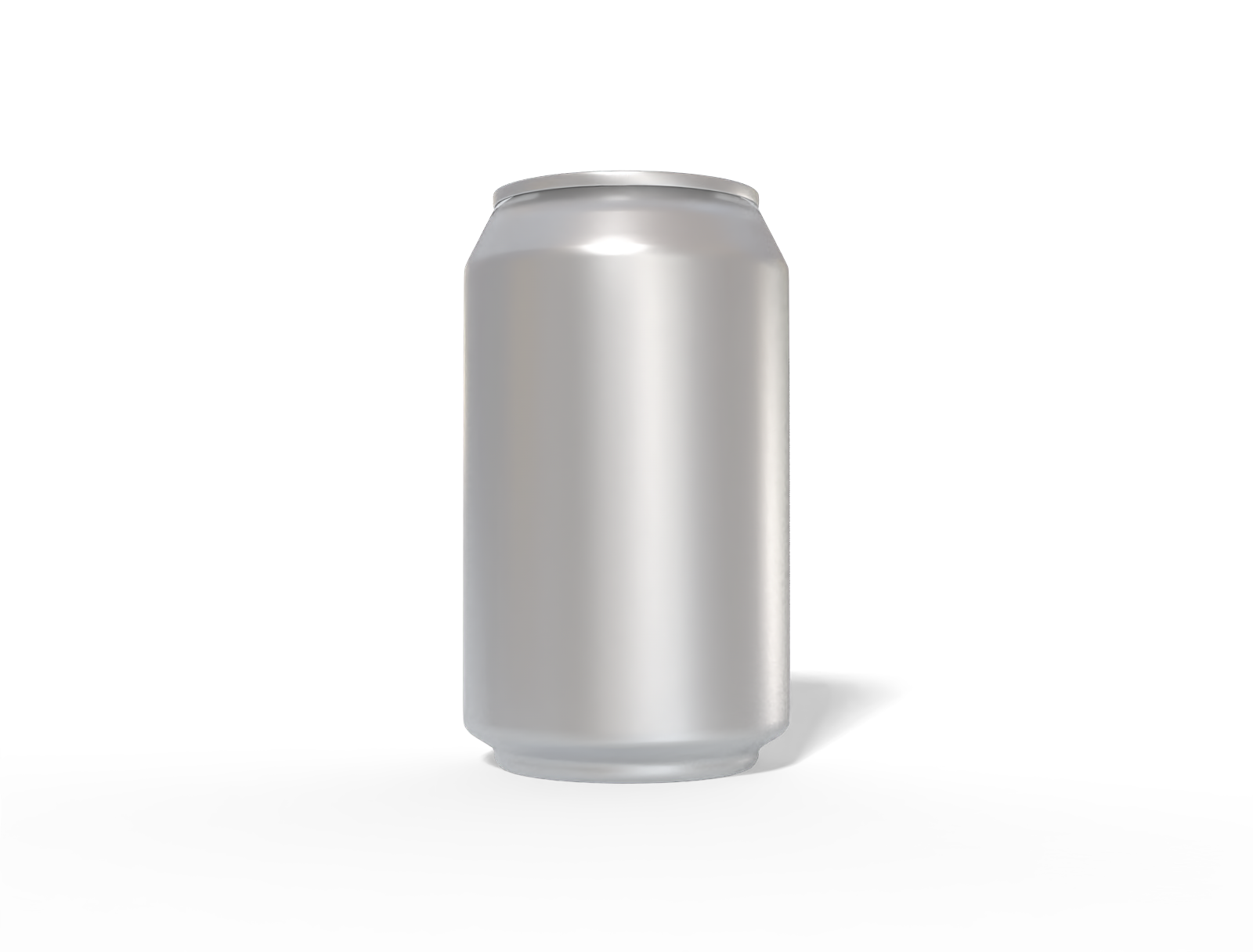 330 ml juice can — Matte metal