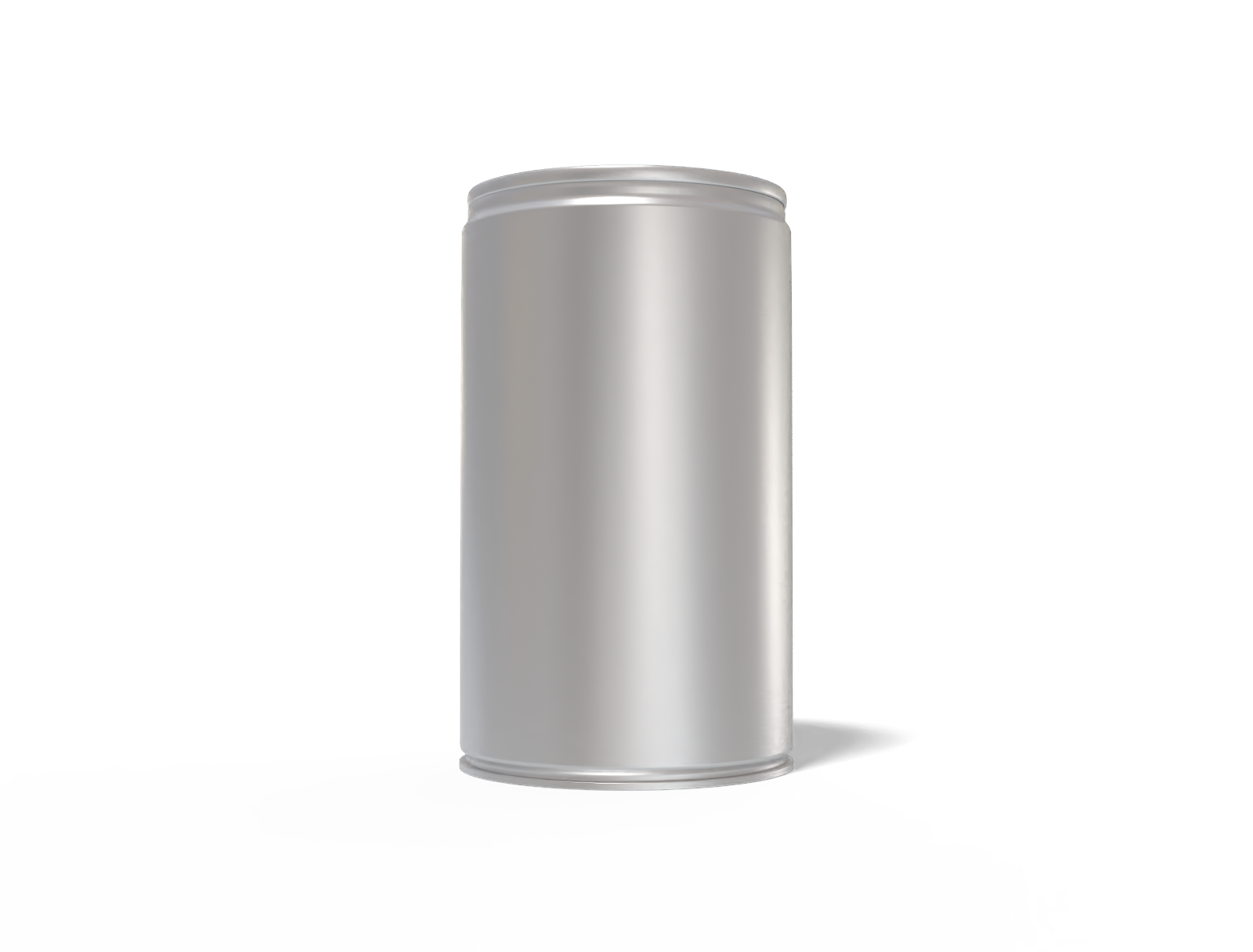 300 ml energy drink can — Matte metal