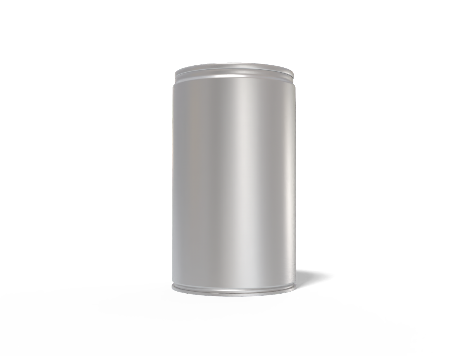 300 ml juice can — Matte metal