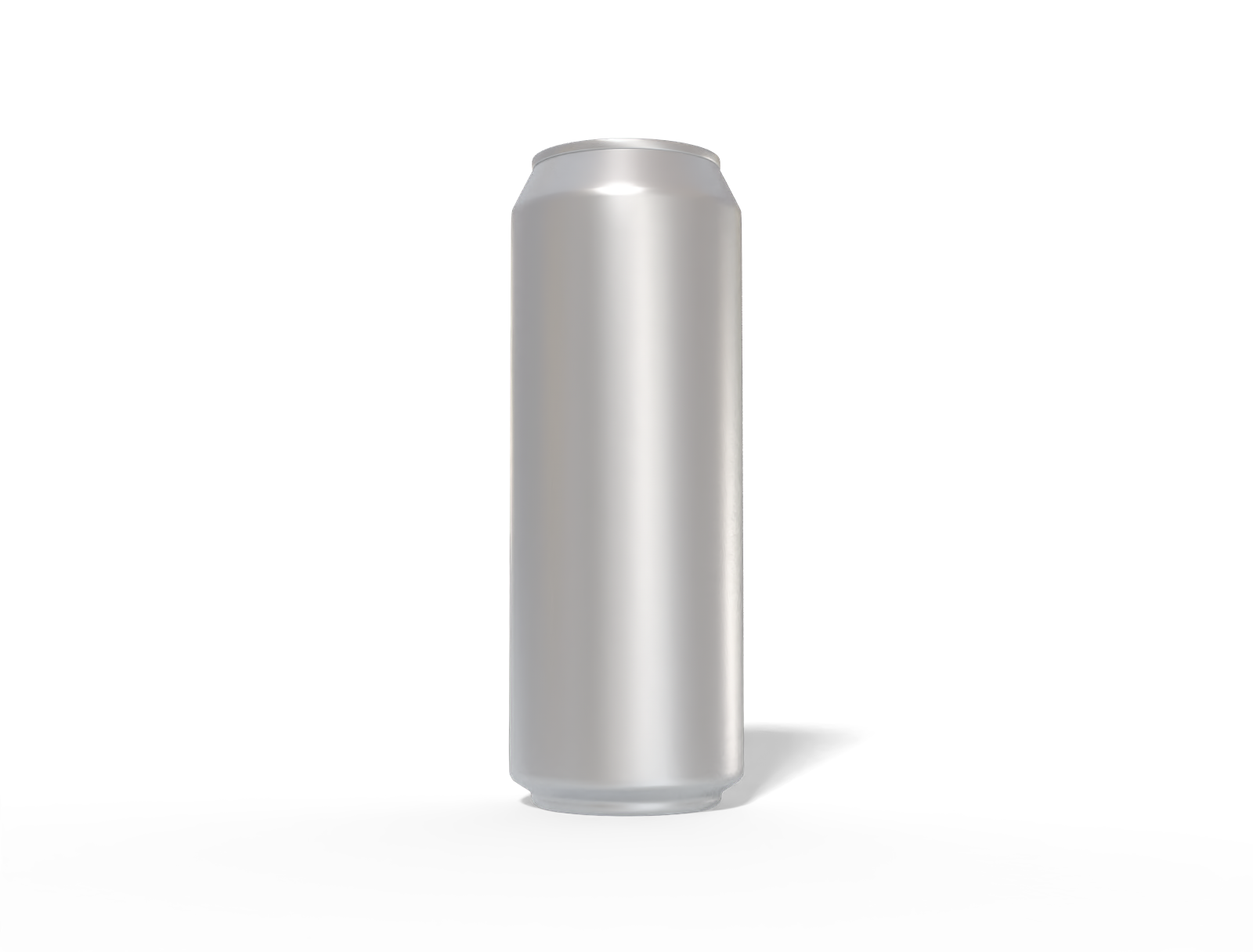 500 ml juice can — Matte metal