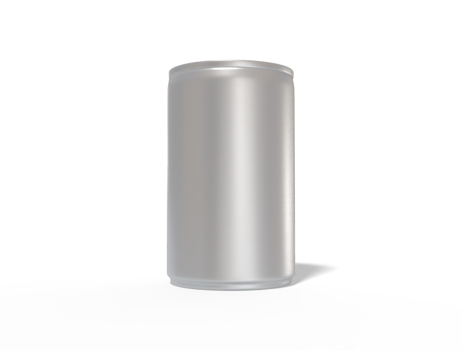 150 ml mini juice can — Matte metal