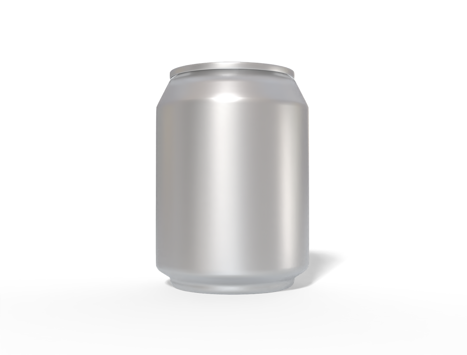 250 ml mini energy drink can — Matte metal