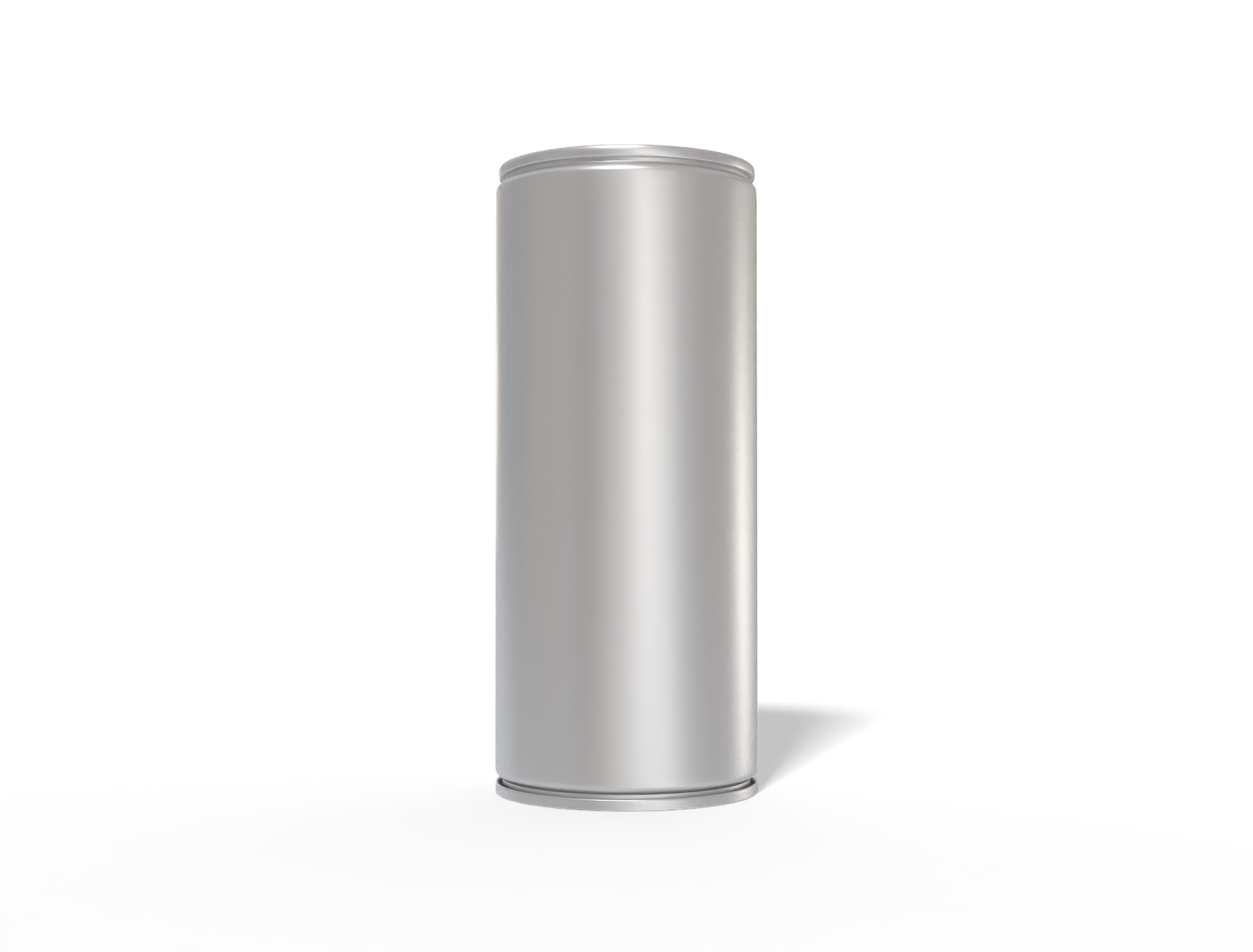330 ml beer can — Matte metal