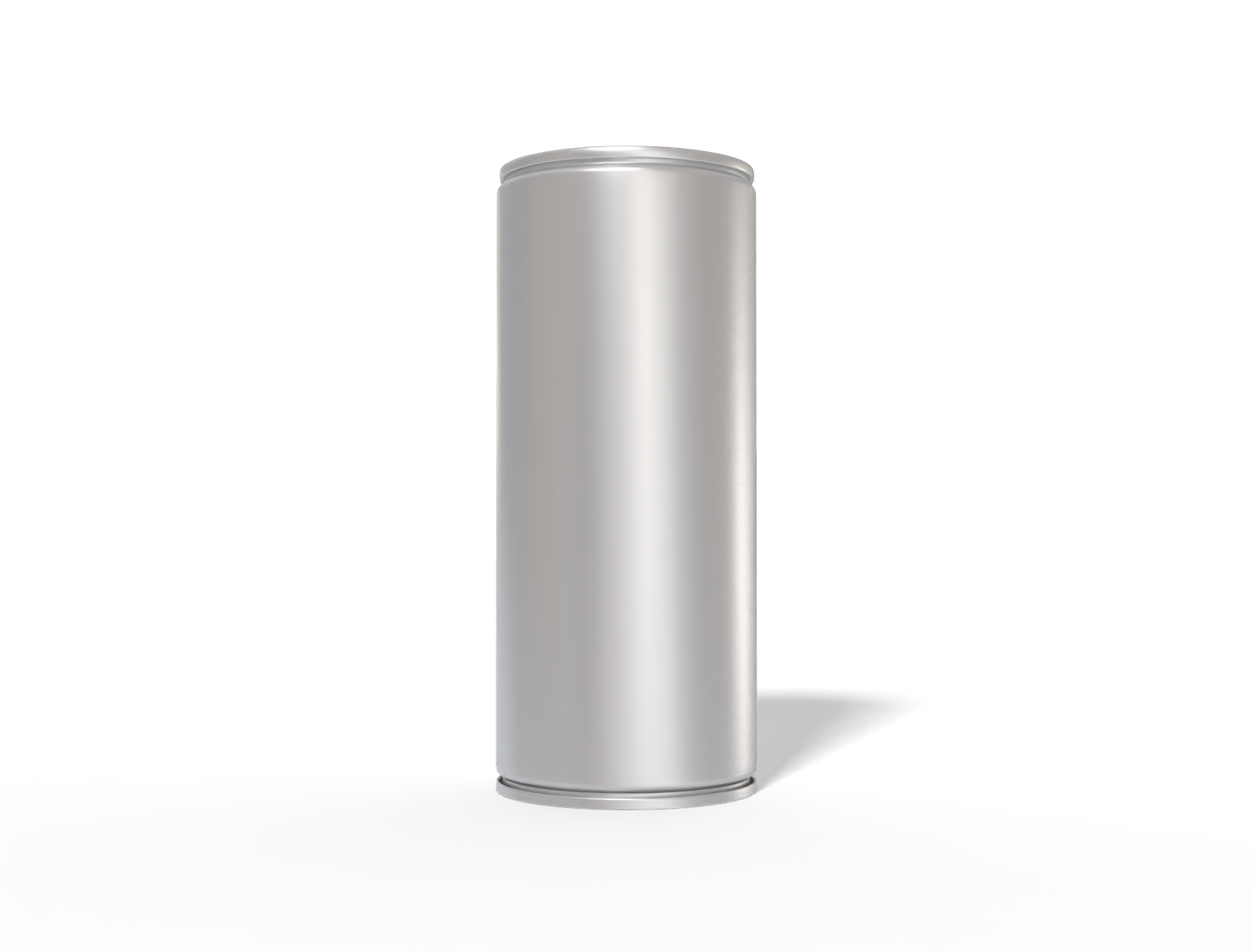 330 ml juice can — Matte metal