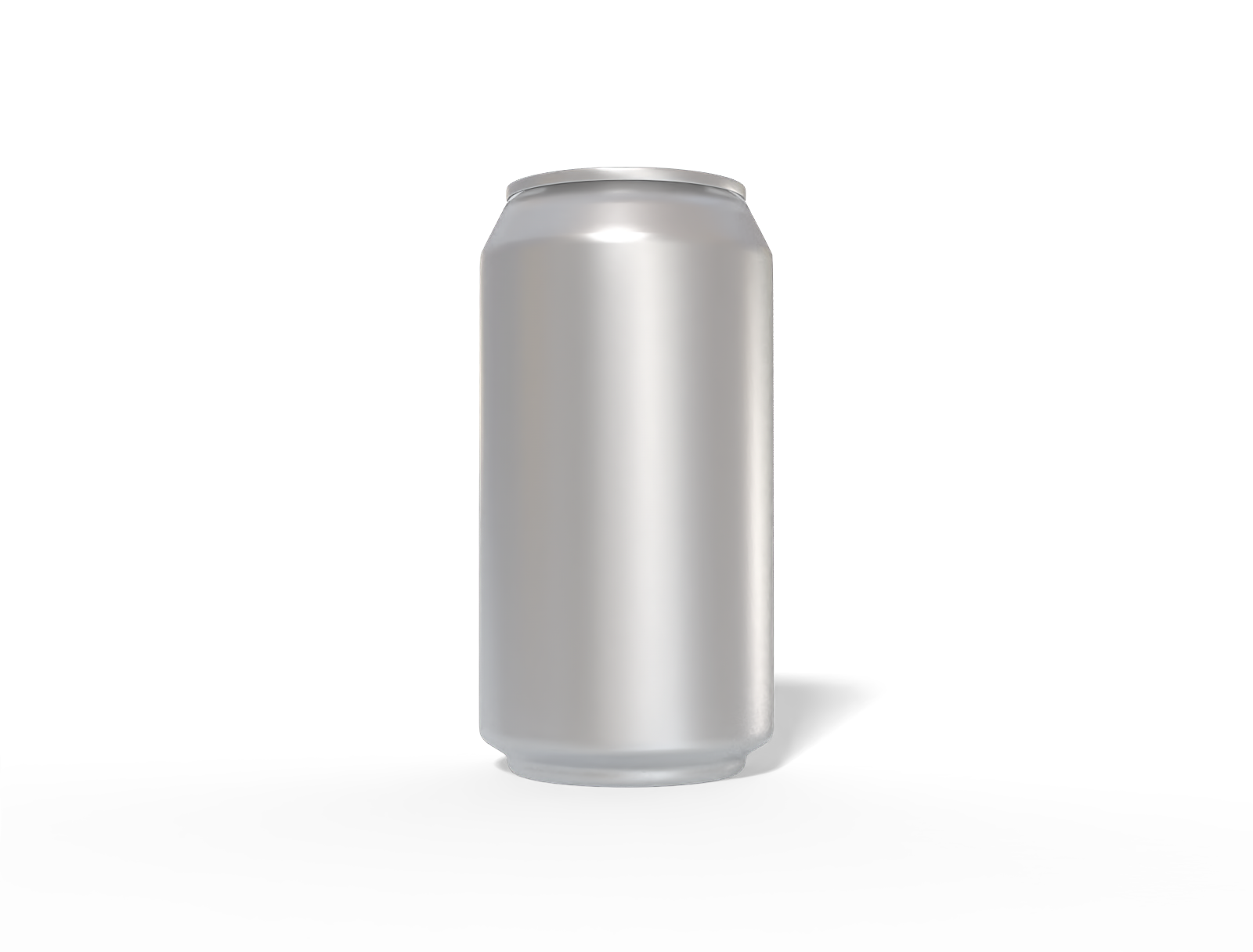 375 ml juice can — Matte metal