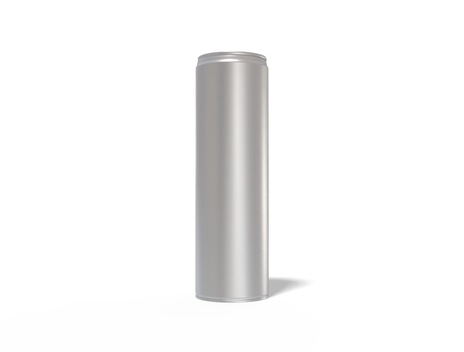 318 ml juice can — Matte metal