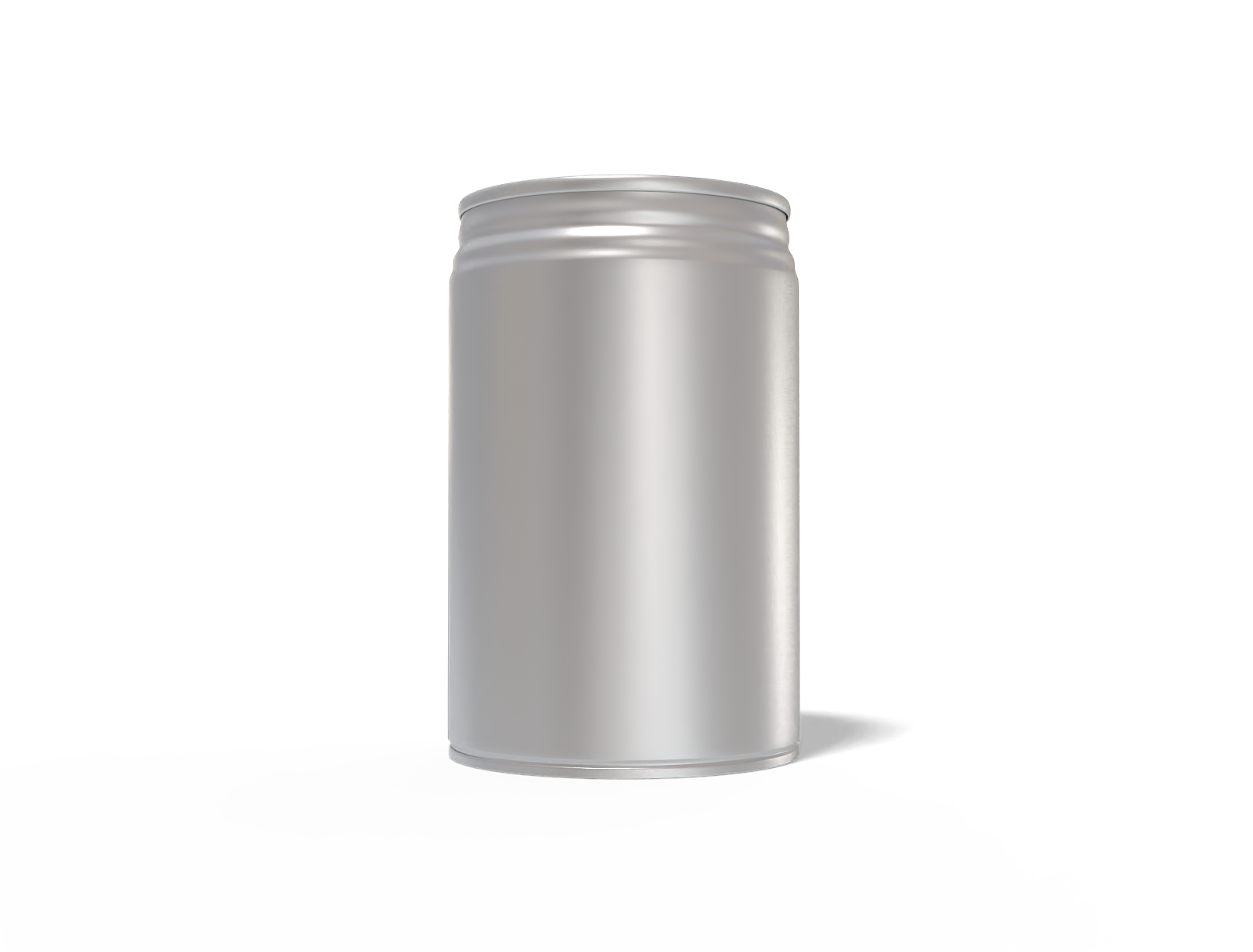 245 ml mini juice can — Matte metal