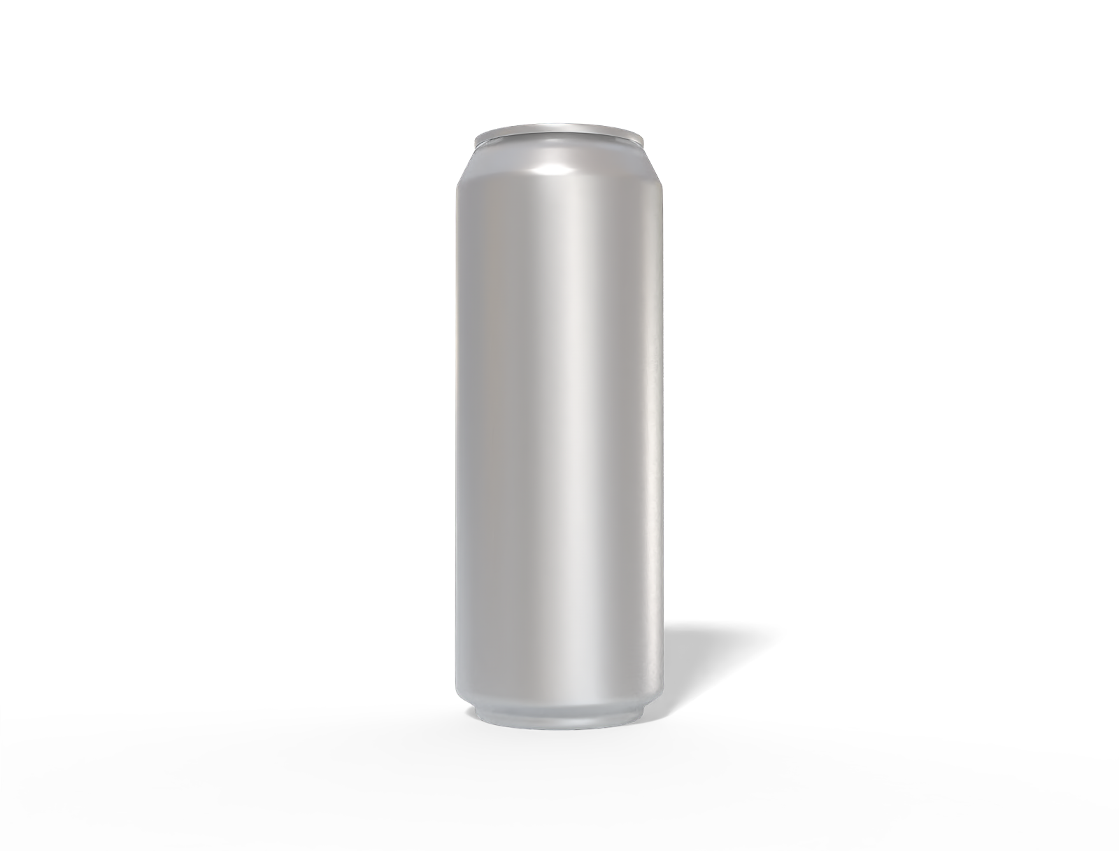 550 ml juice can — Matte metal