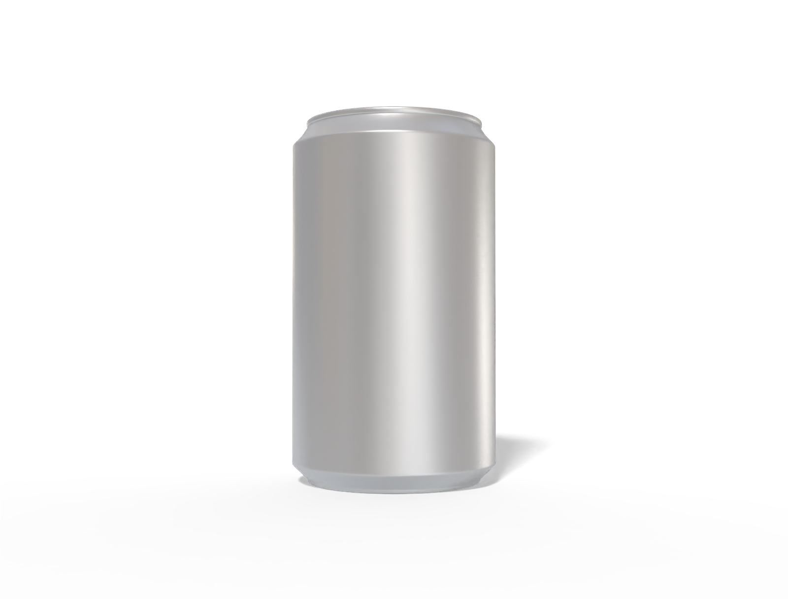 330 ml juice can — Matte metal