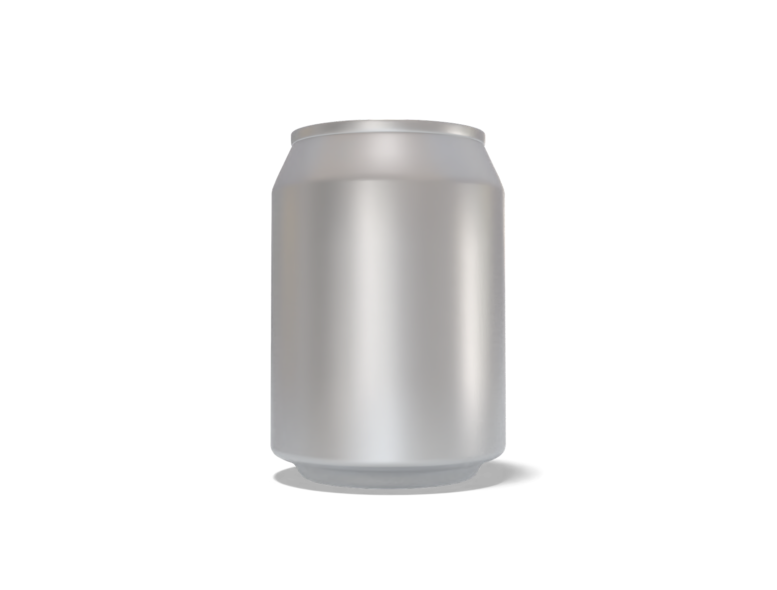 300 ml juice can — Matte metal