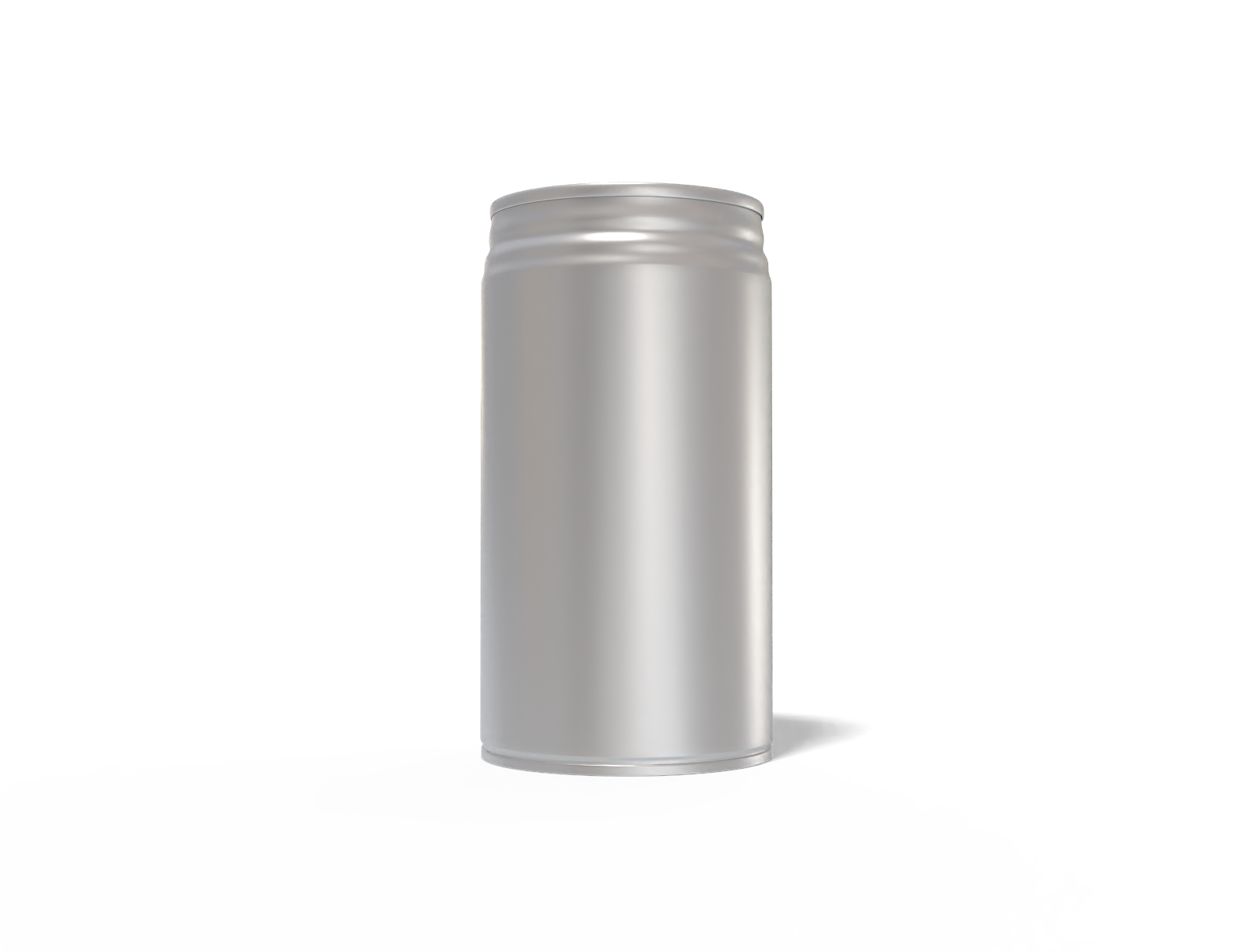145 ml mini juice can — Matte metal
