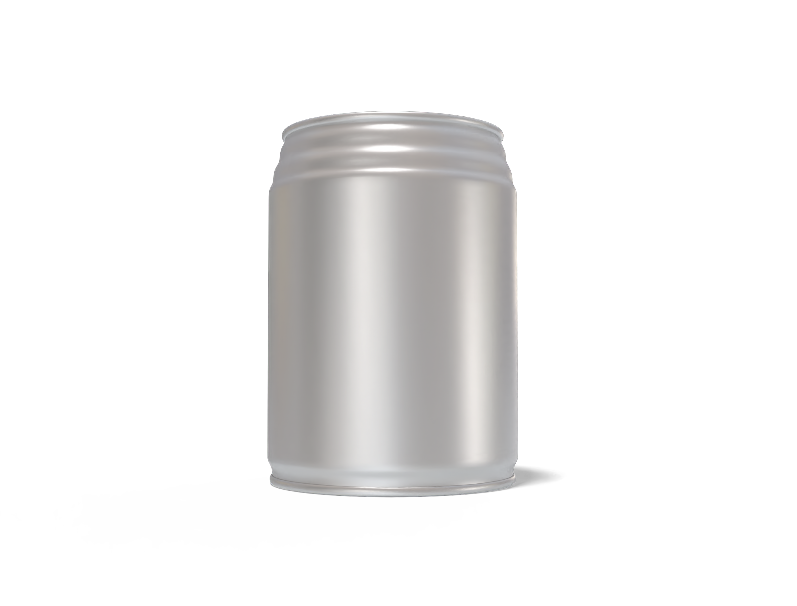245 ml juice can — Matte metal