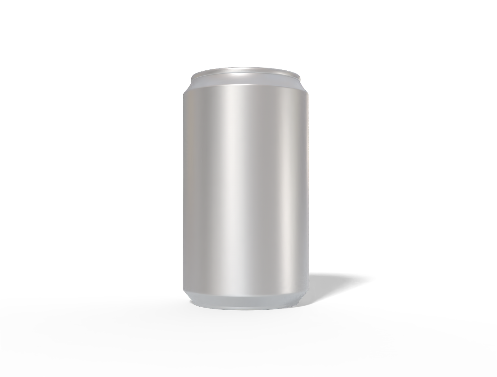 330 ml juice can — Matte metal