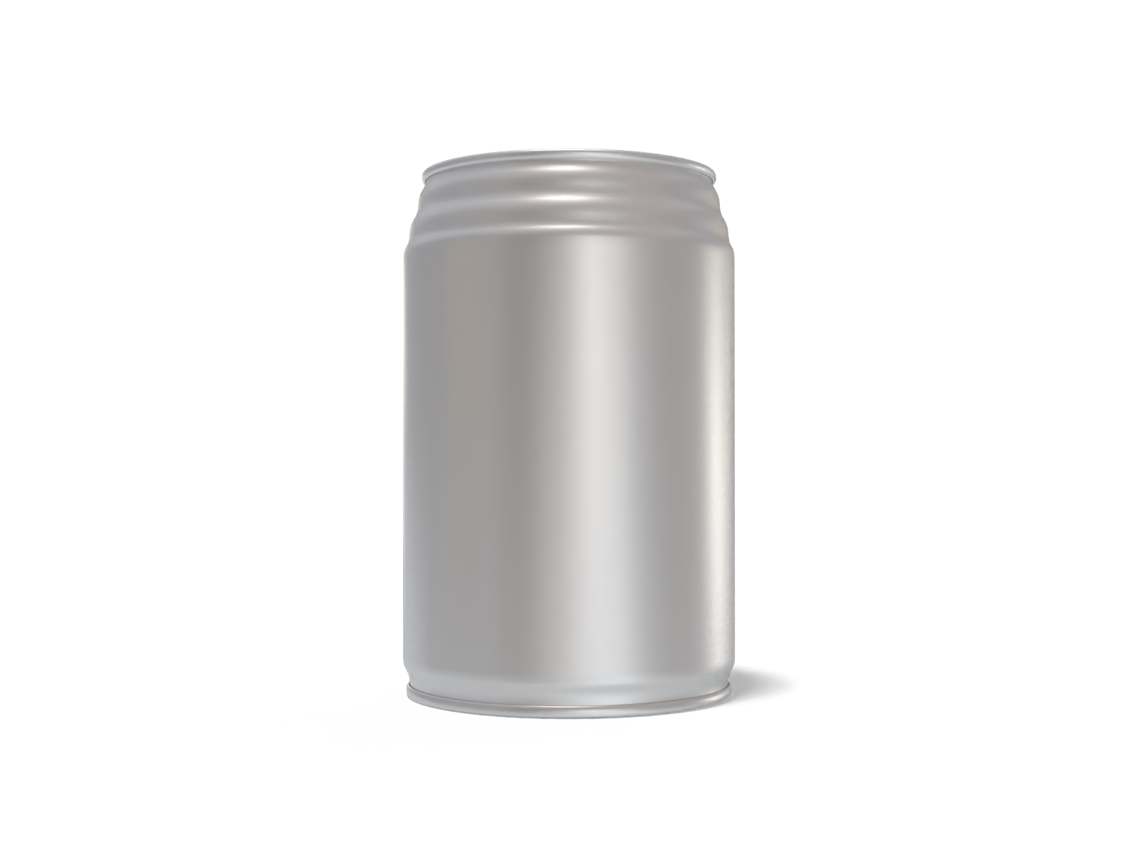 300 ml energy drink can — Matte metal