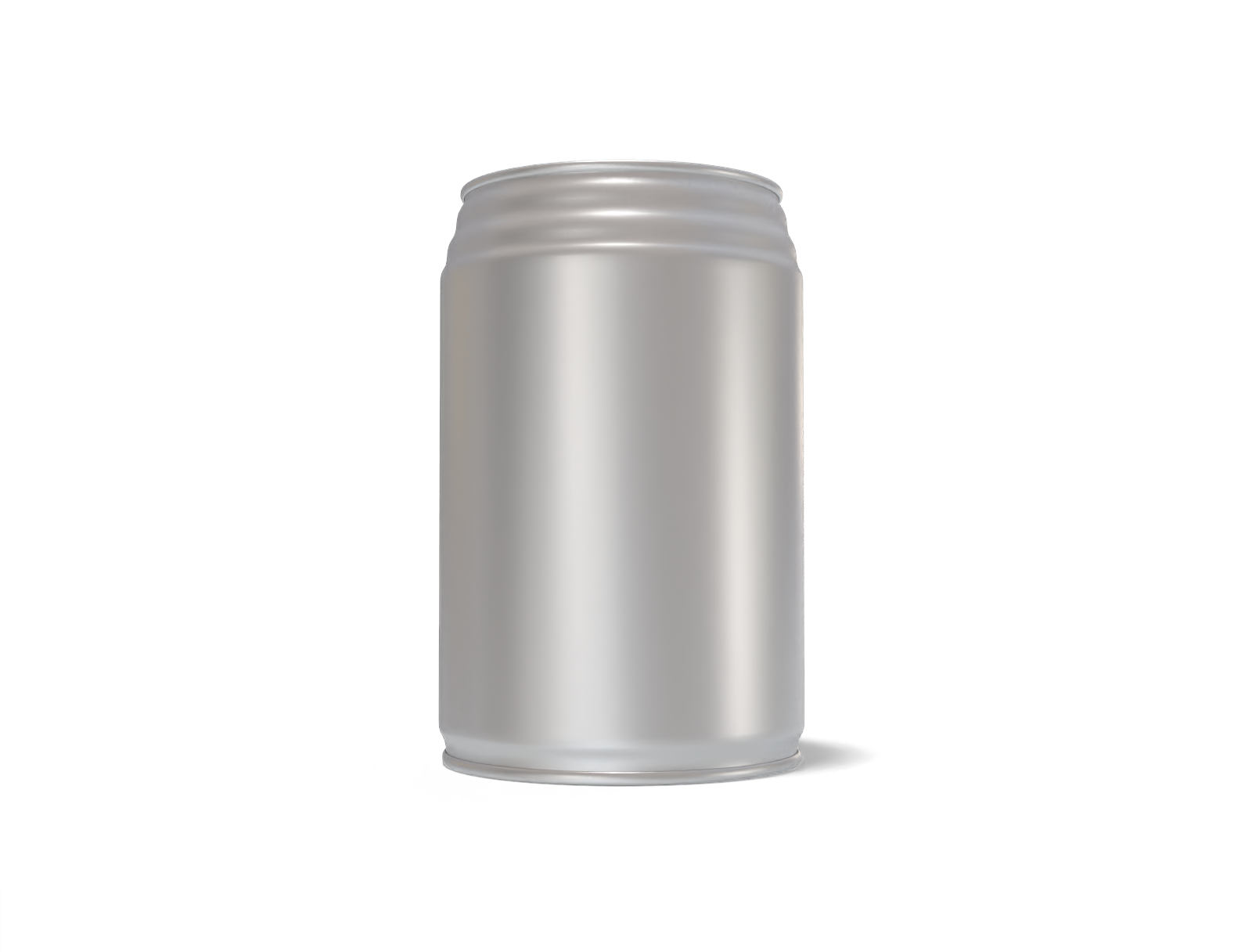 300 ml juice can — Matte metal