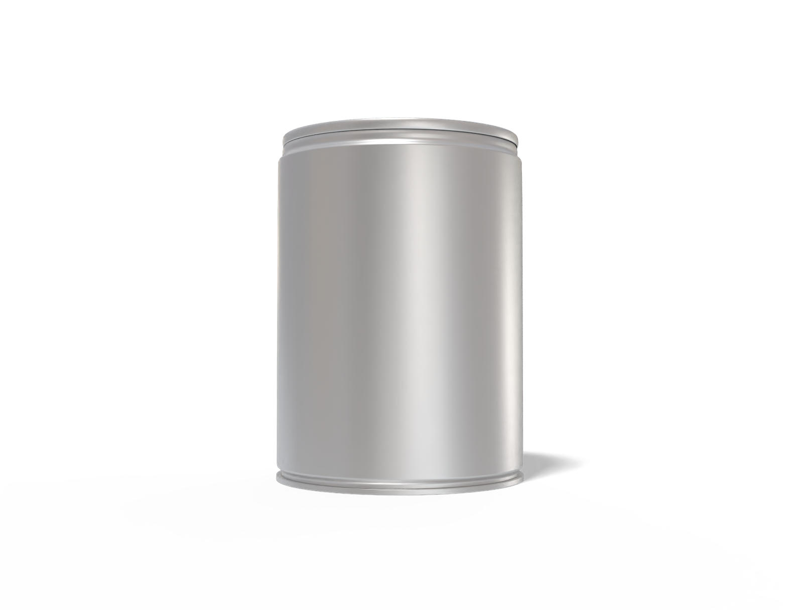 60 ml energy drink can — Matte metal
