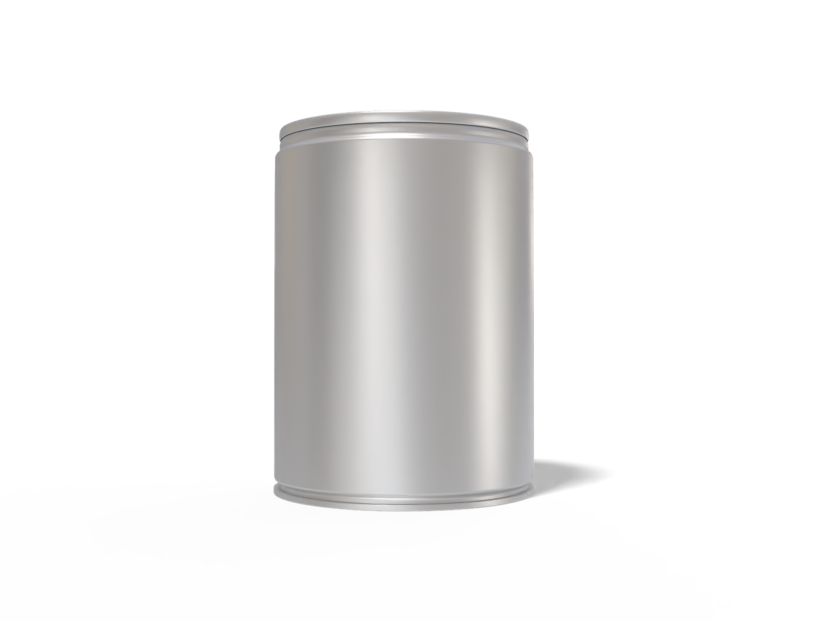 60 ml juice can — Matte metal
